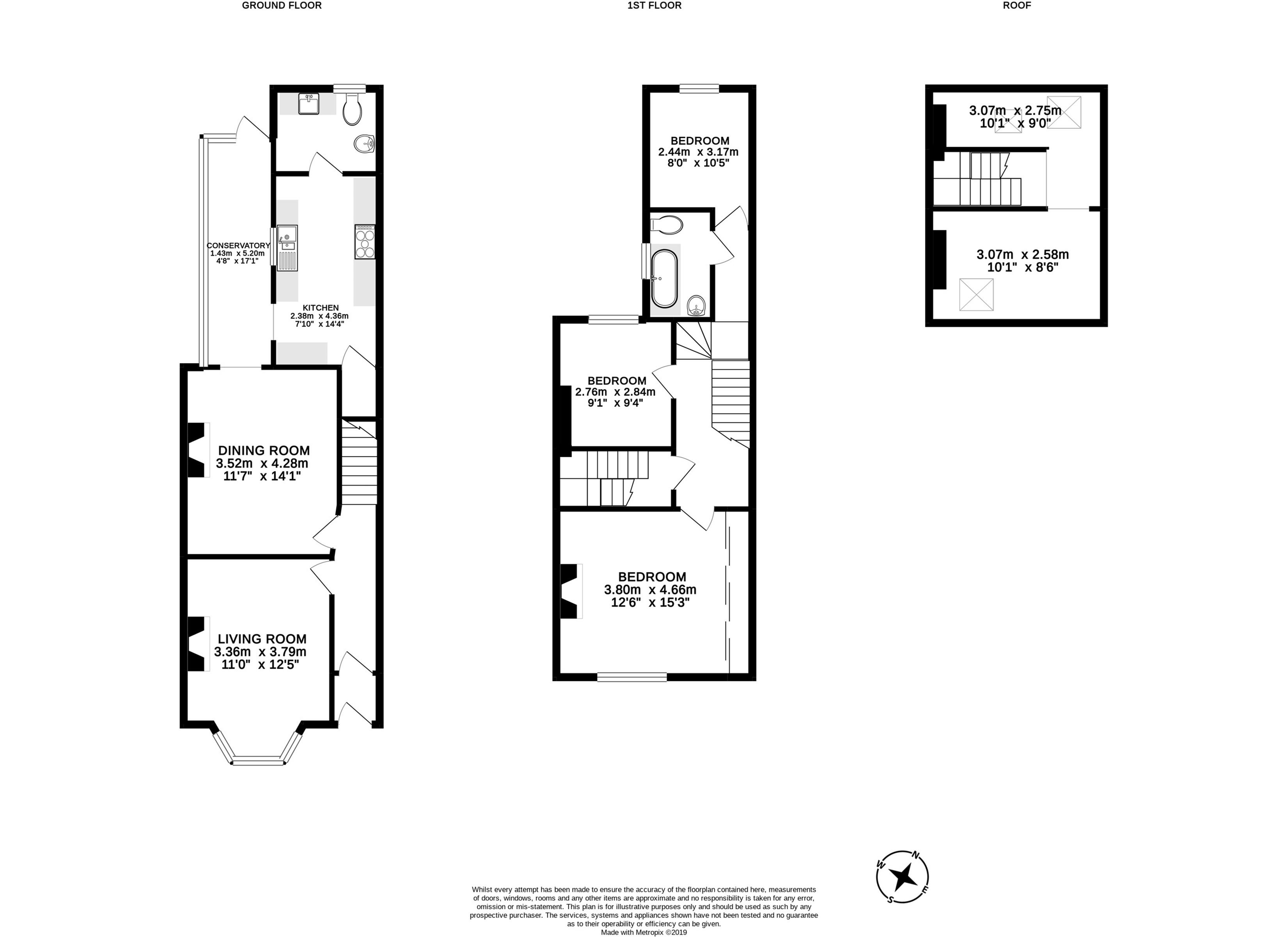 4 bed terraced house for sale in Eldred Street, Carlisle, Cumbria CA1