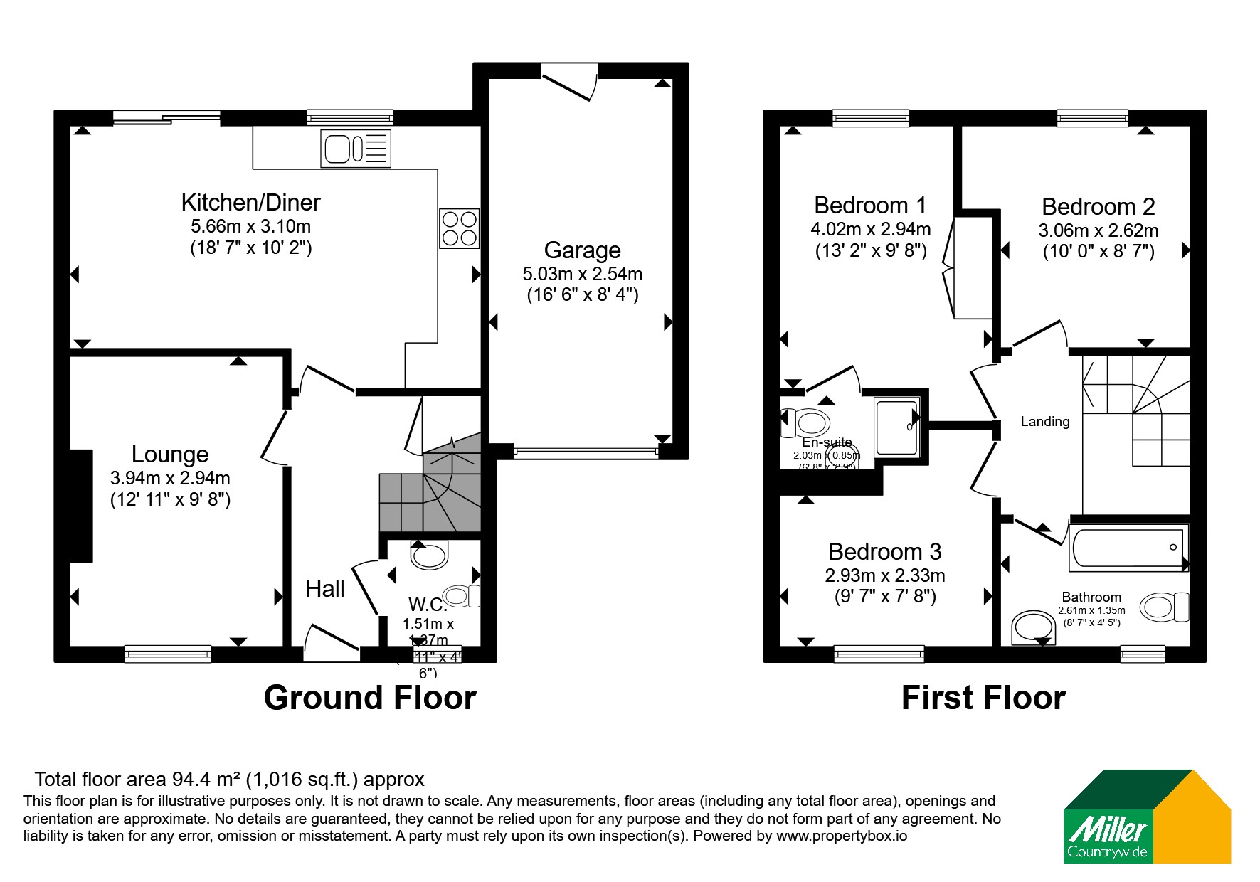 9, Keay Heights, Cornwall floorplan