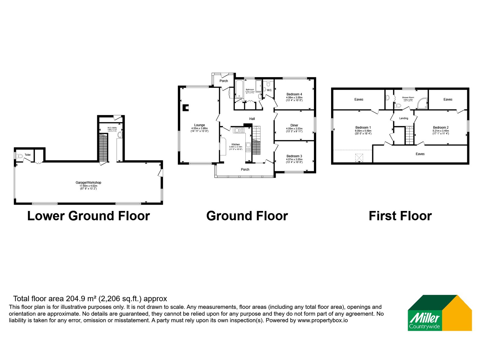 Kaimai,, Blackwater, Cornwall floorplan