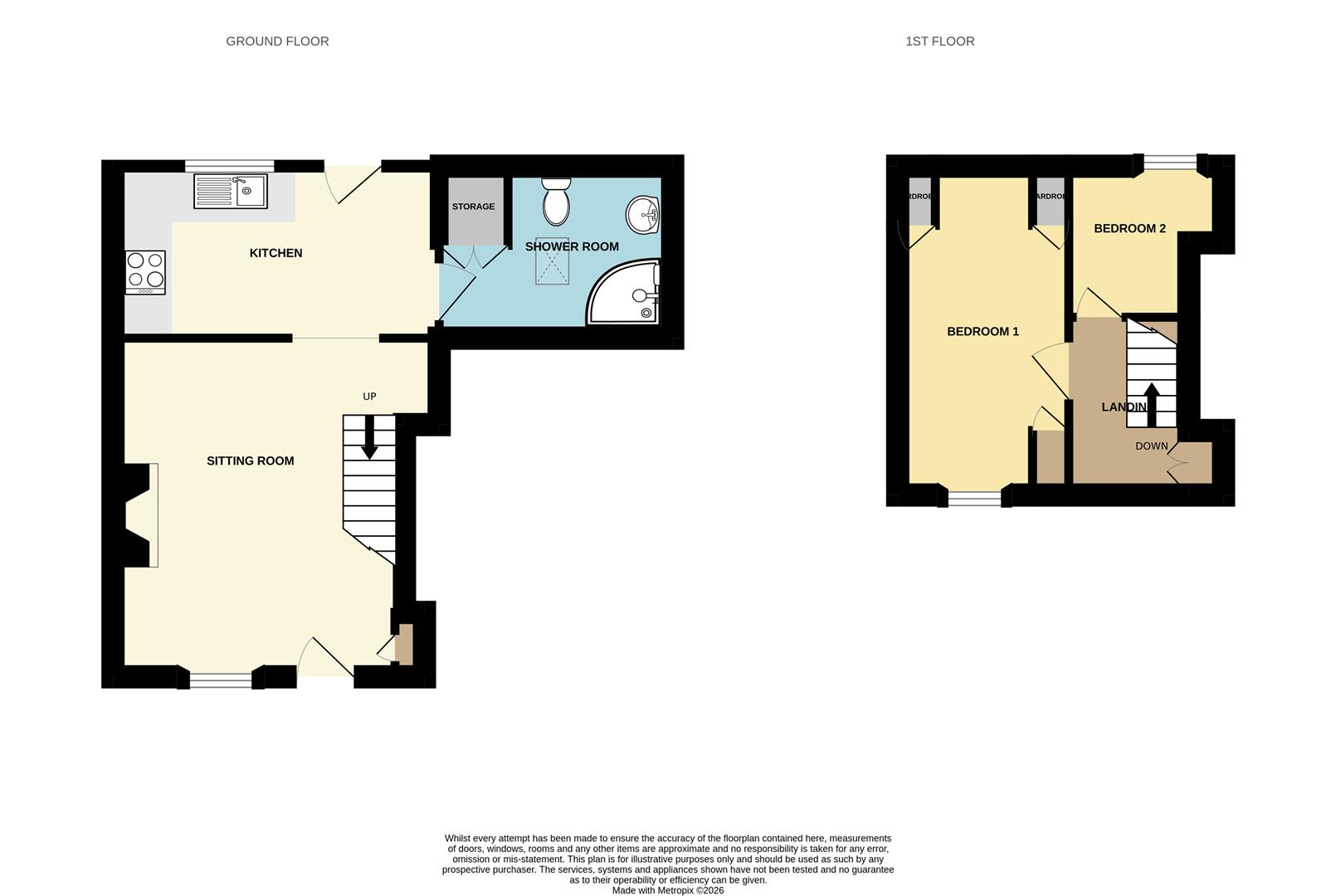 24, Bedford Street, Yelverton floorplan