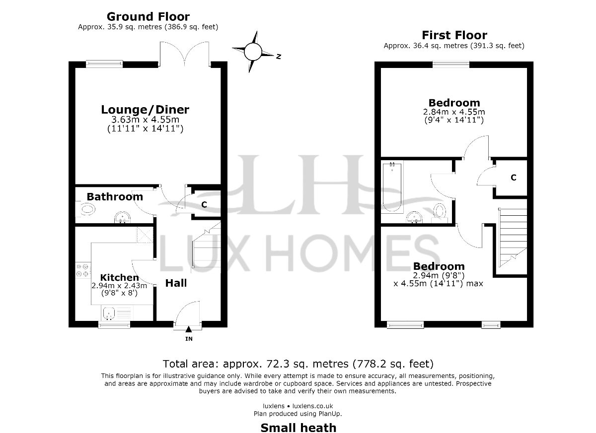 10 Small Heath Avenue, Romford floorplan
