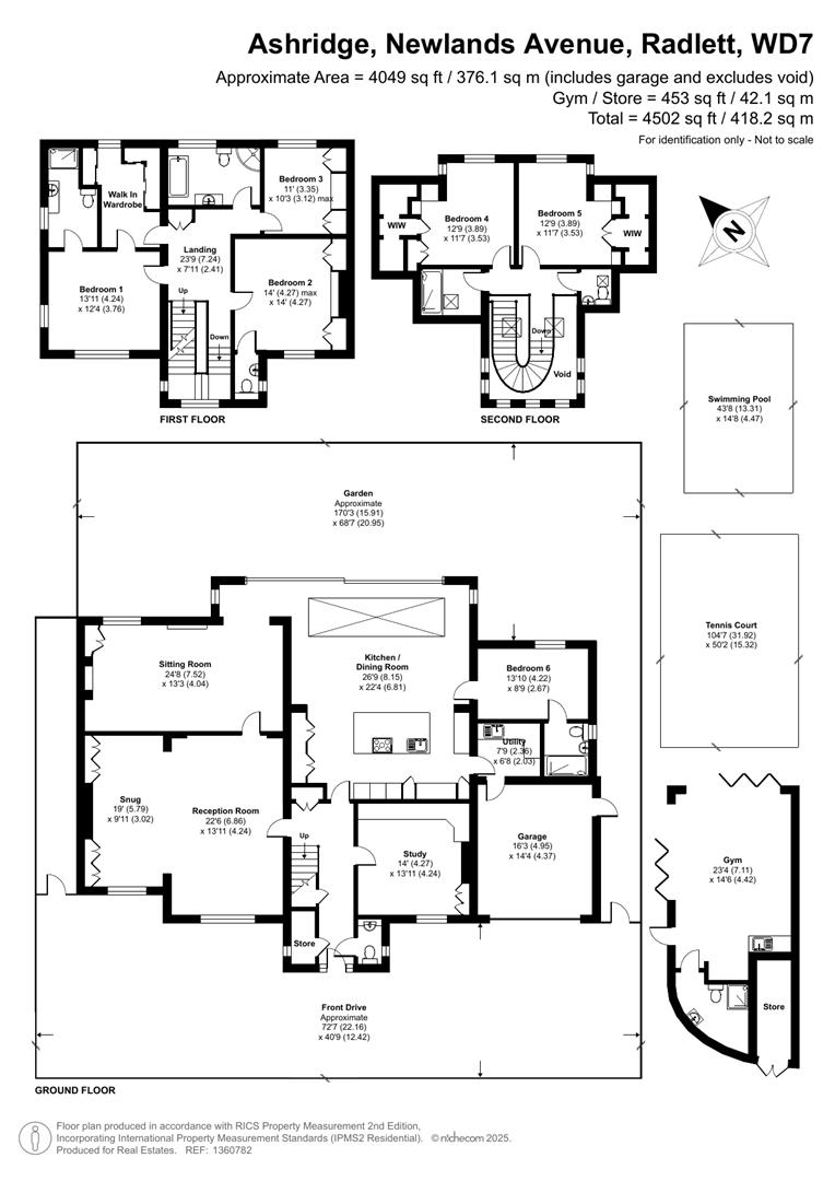 Ashridge, Newlands Avenue, Radlett floorplan