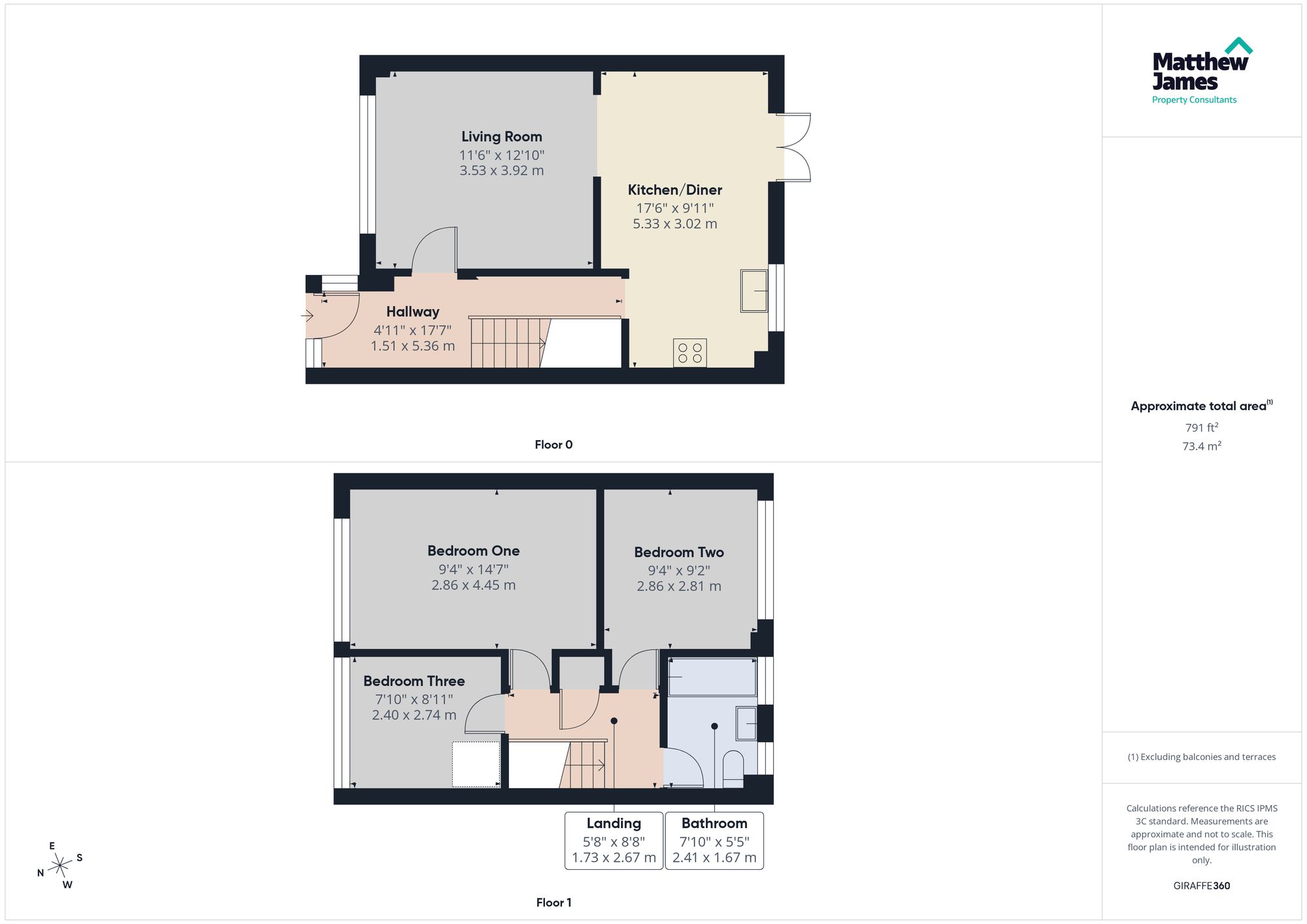 16 Arden Close, Colchester floorplan
