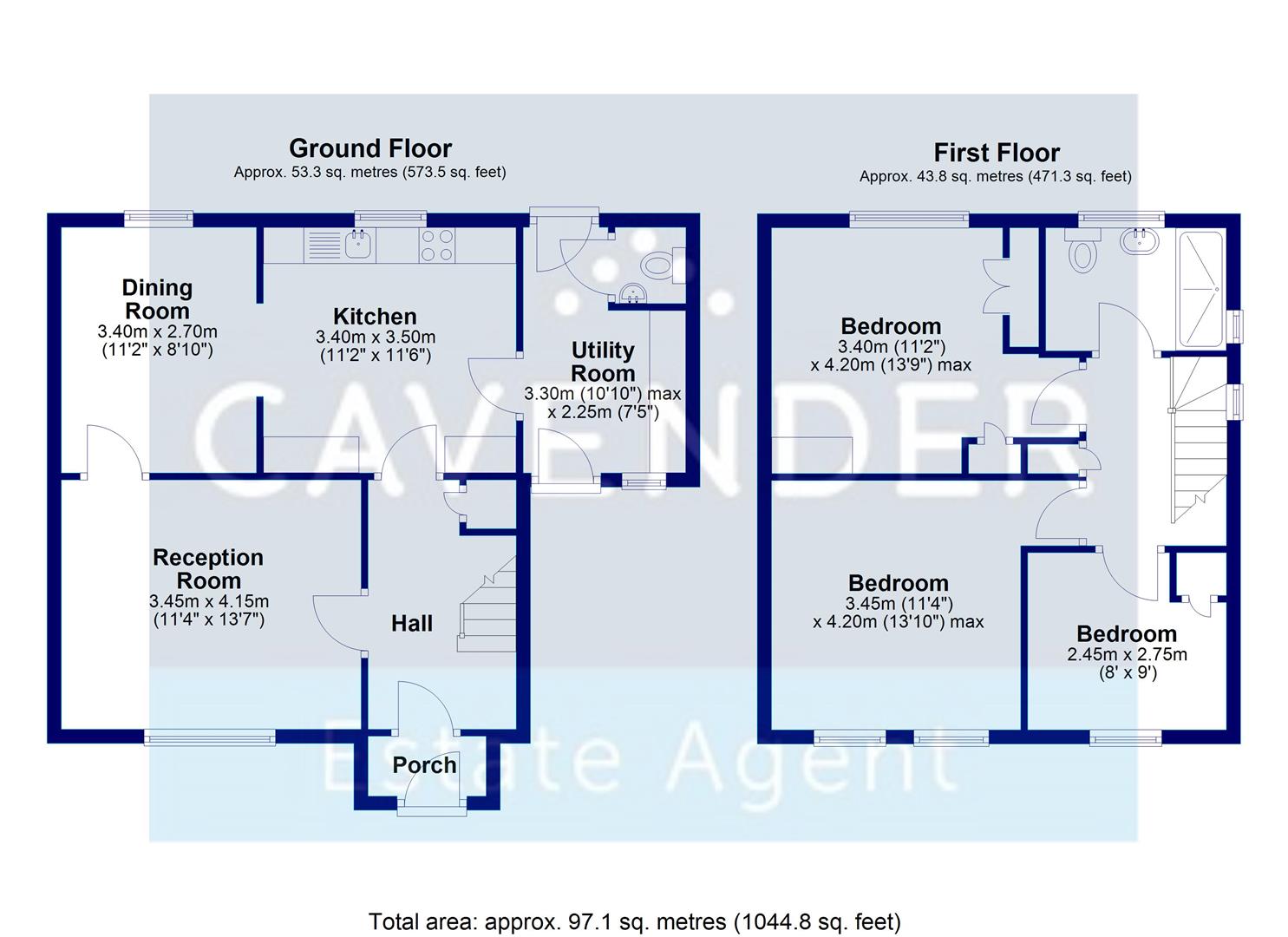 118, Bushy Hill Drive, Guildford floorplan