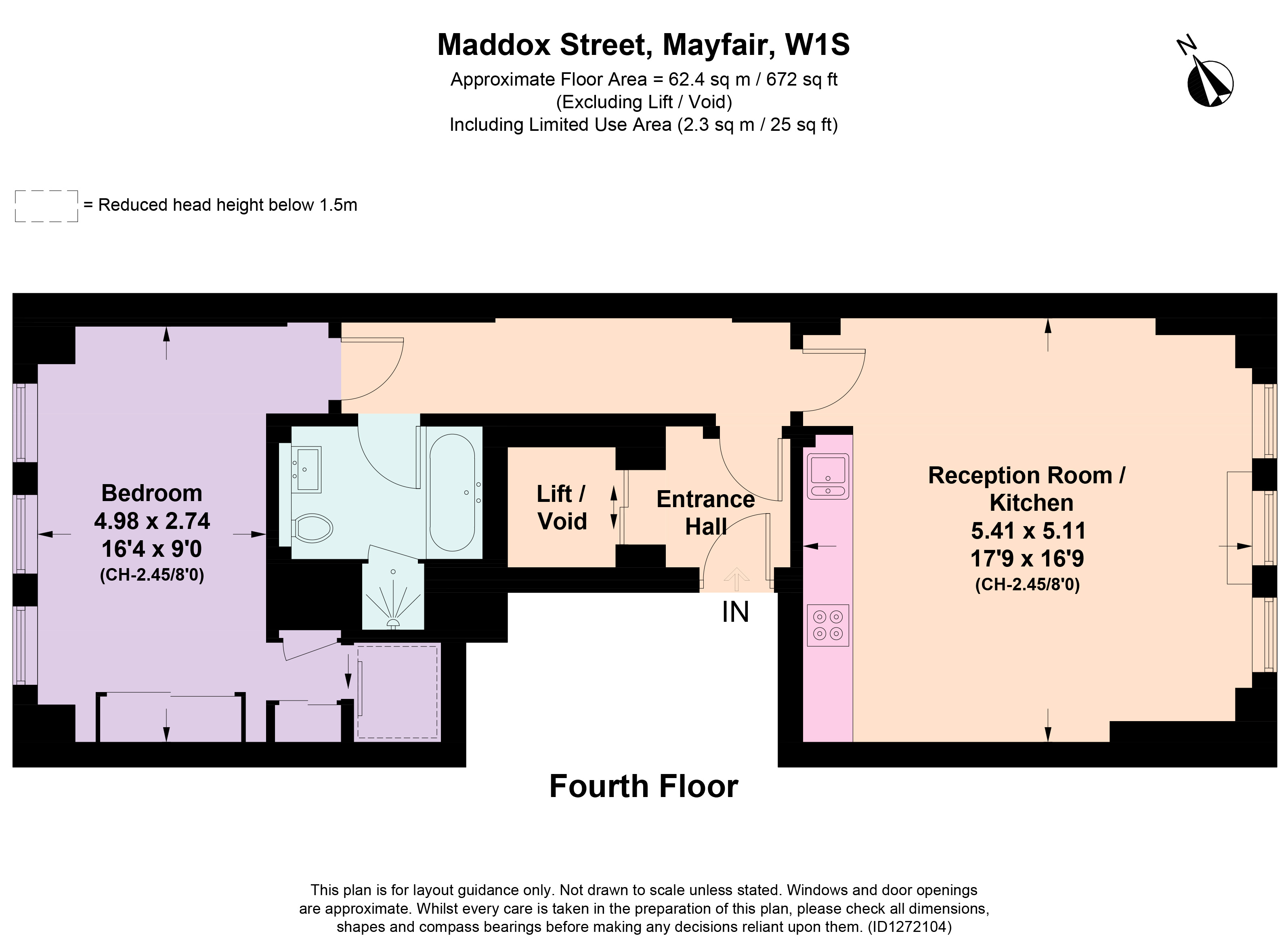 21, Maddox Street, London floorplan