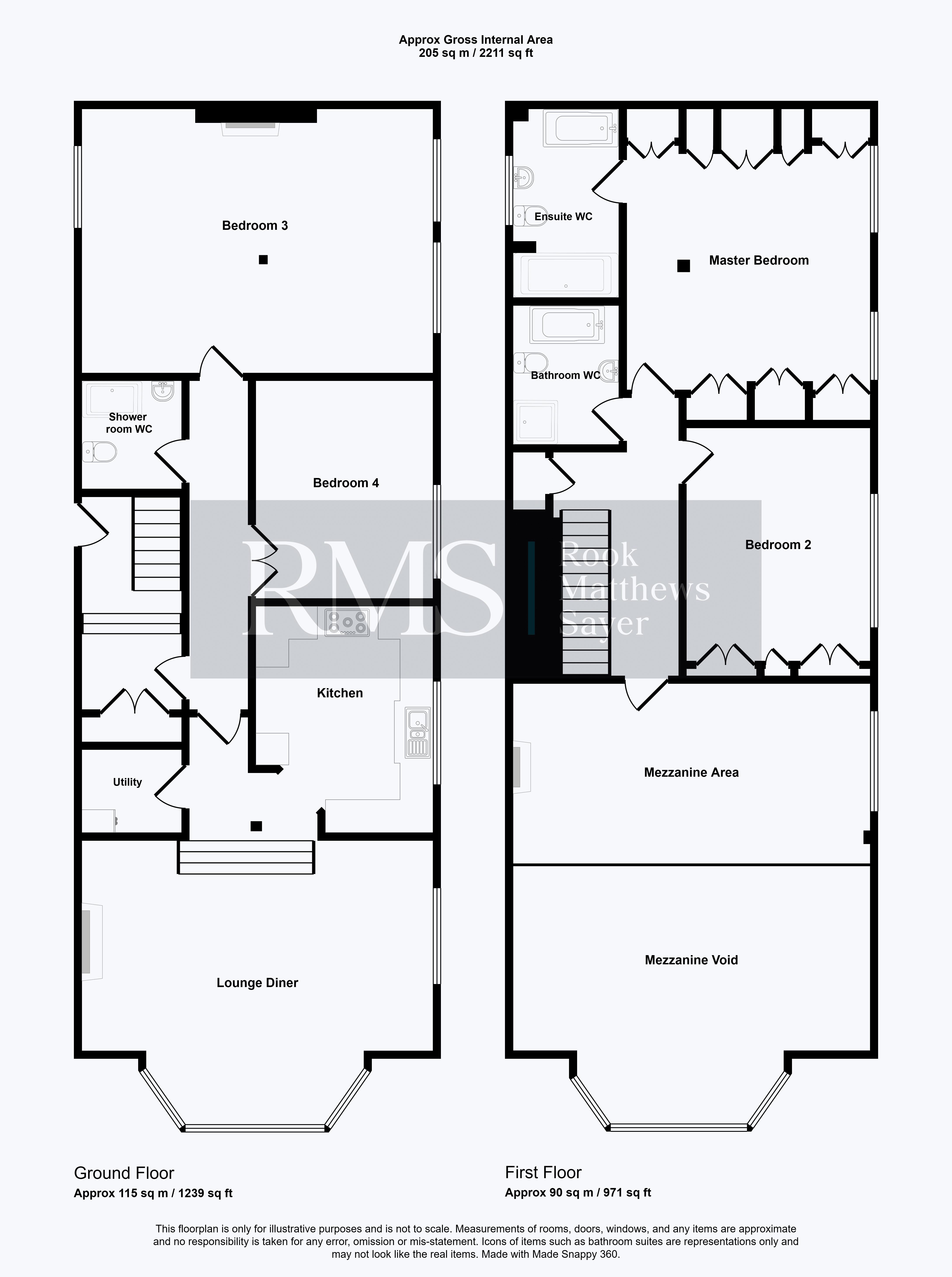 44, Princess Mary Court, Newcastle Upon Tyne floorplan