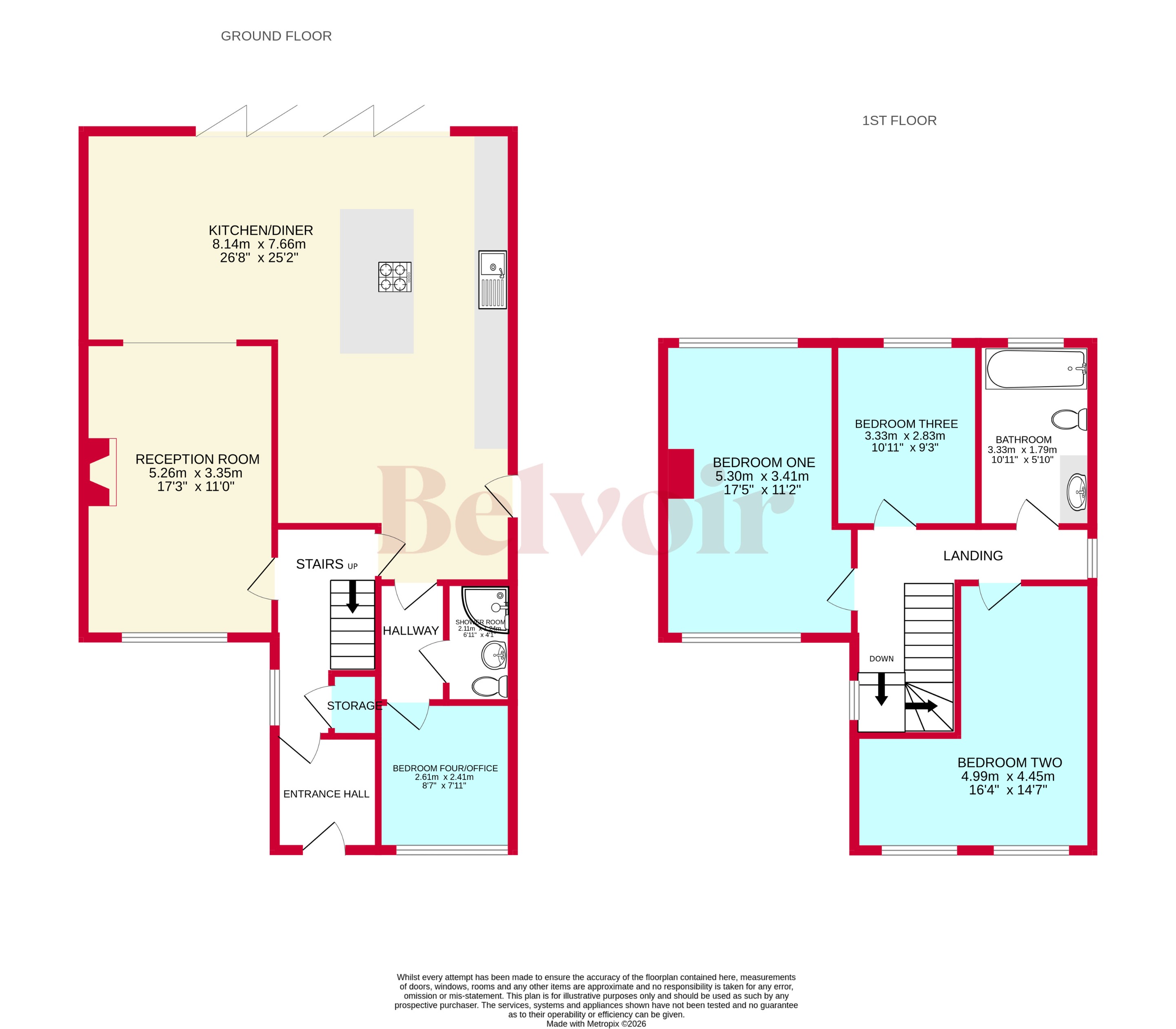 31, Doe Bank Road, Tipton floorplan