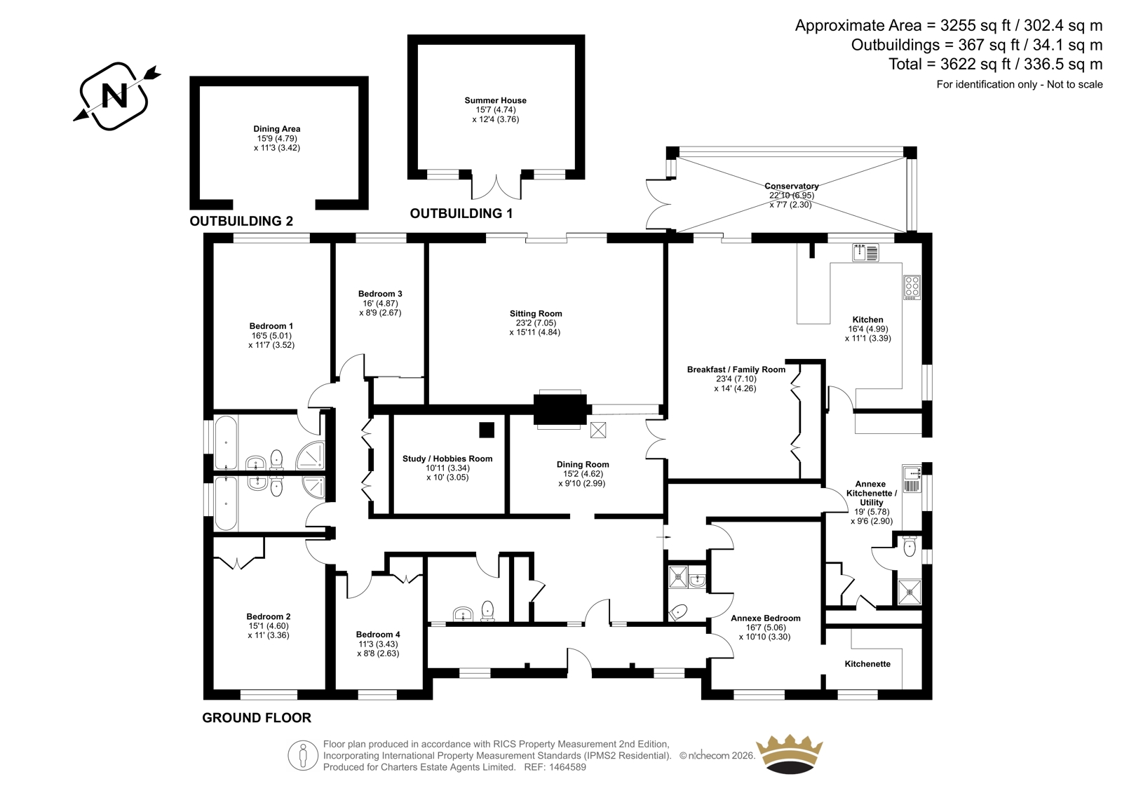 Beverley Farm,, Five Ash Road, Alton floorplan