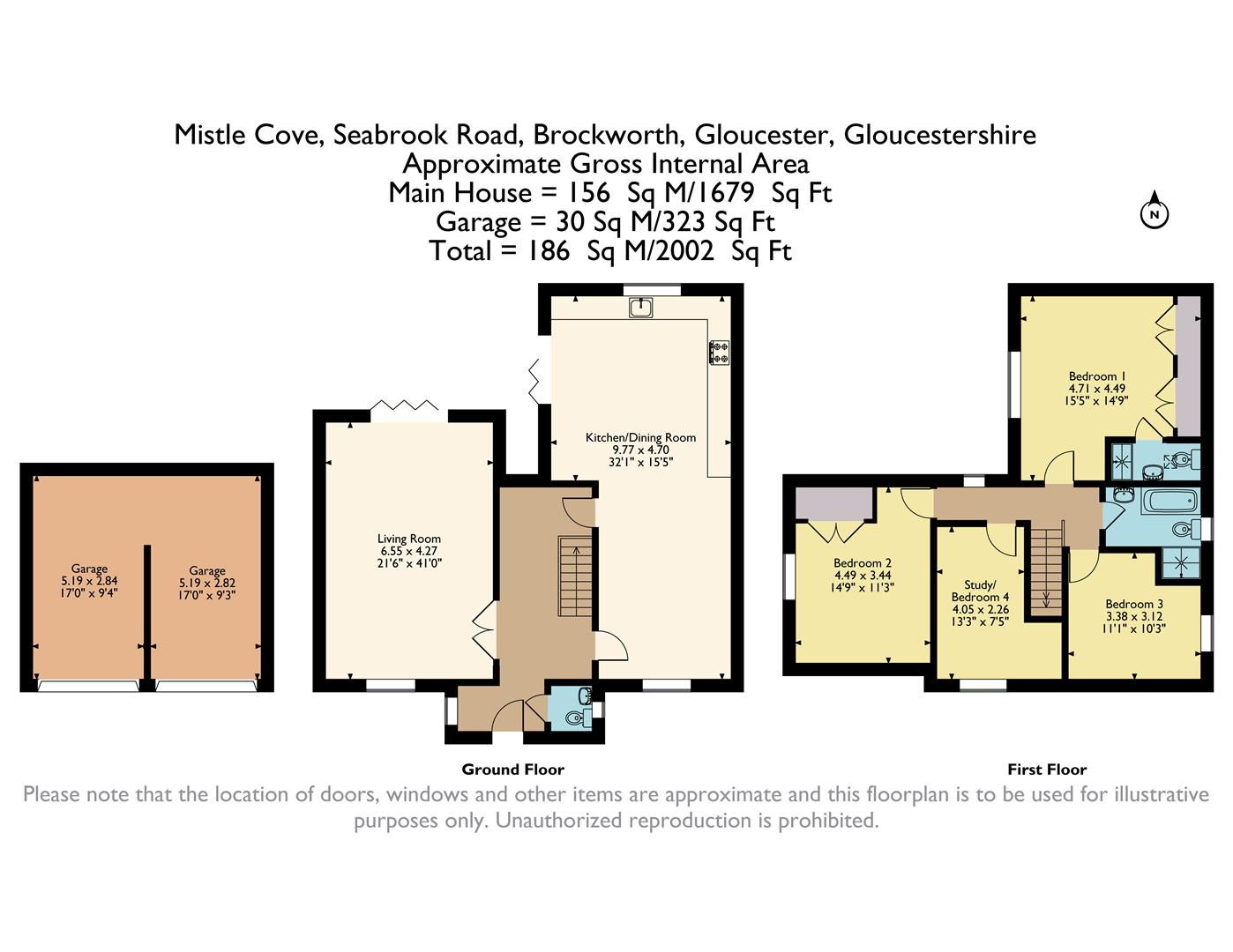 Mistle Cove, Seabrook Road, Gloucester floorplan