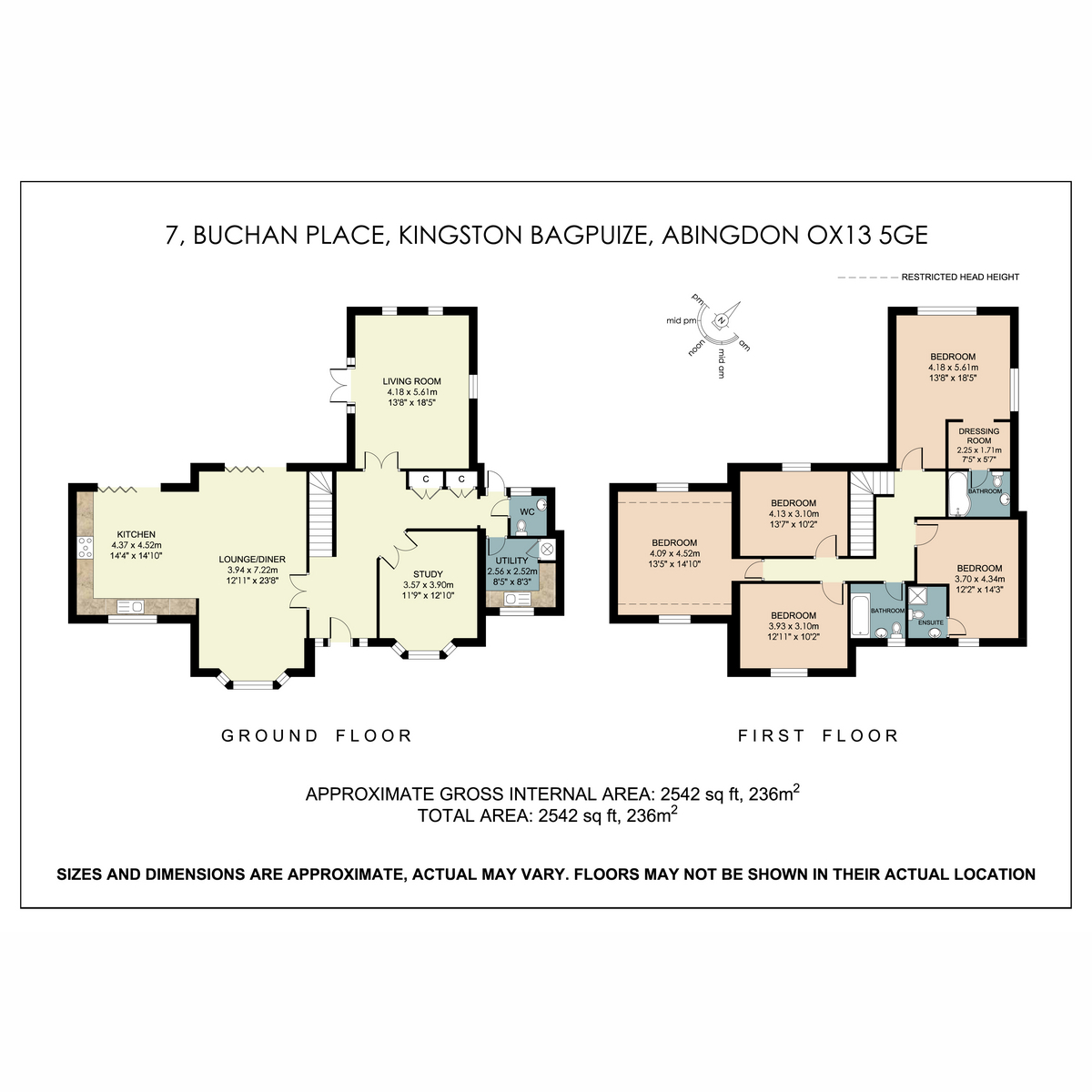 7, Buchan Place, Abingdon floorplan