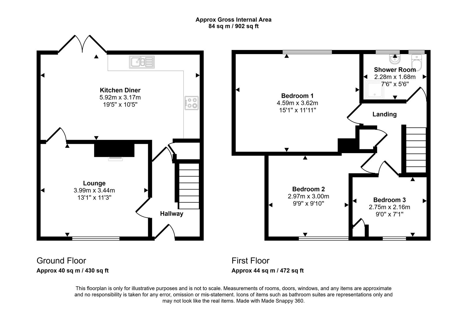40, St. Martins Road, Pembroke floorplan