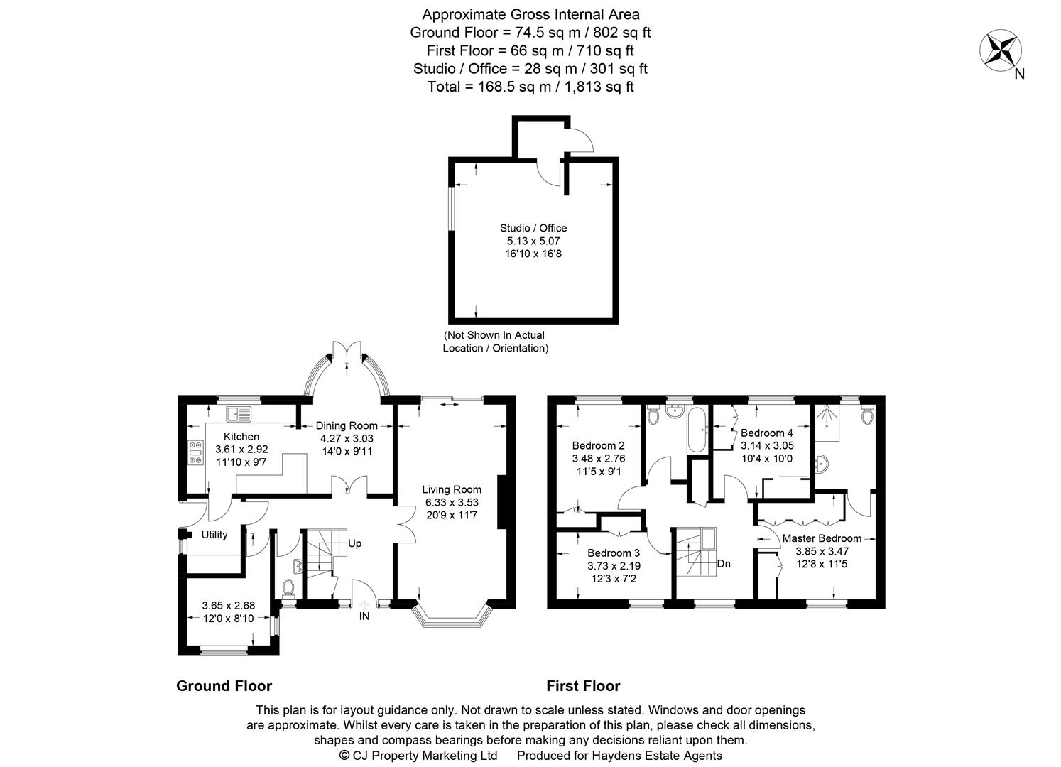 4 Bedrooms Detached house for sale in Mylne Close, Cheshunt, Waltham Cross EN8