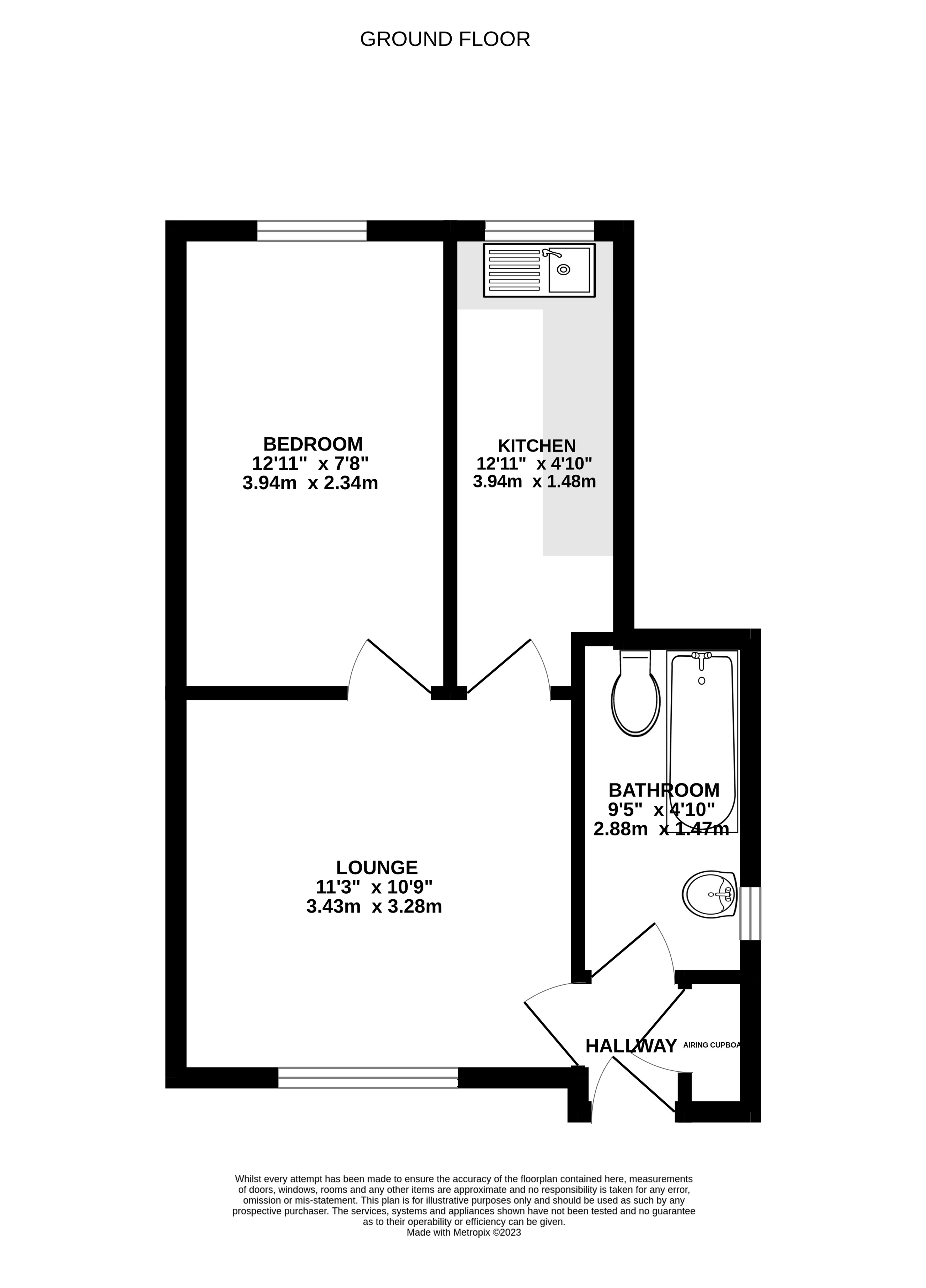 St Benedicts Close Aldershot Hampshire Gu11 1 Bedroom Flat For Sale