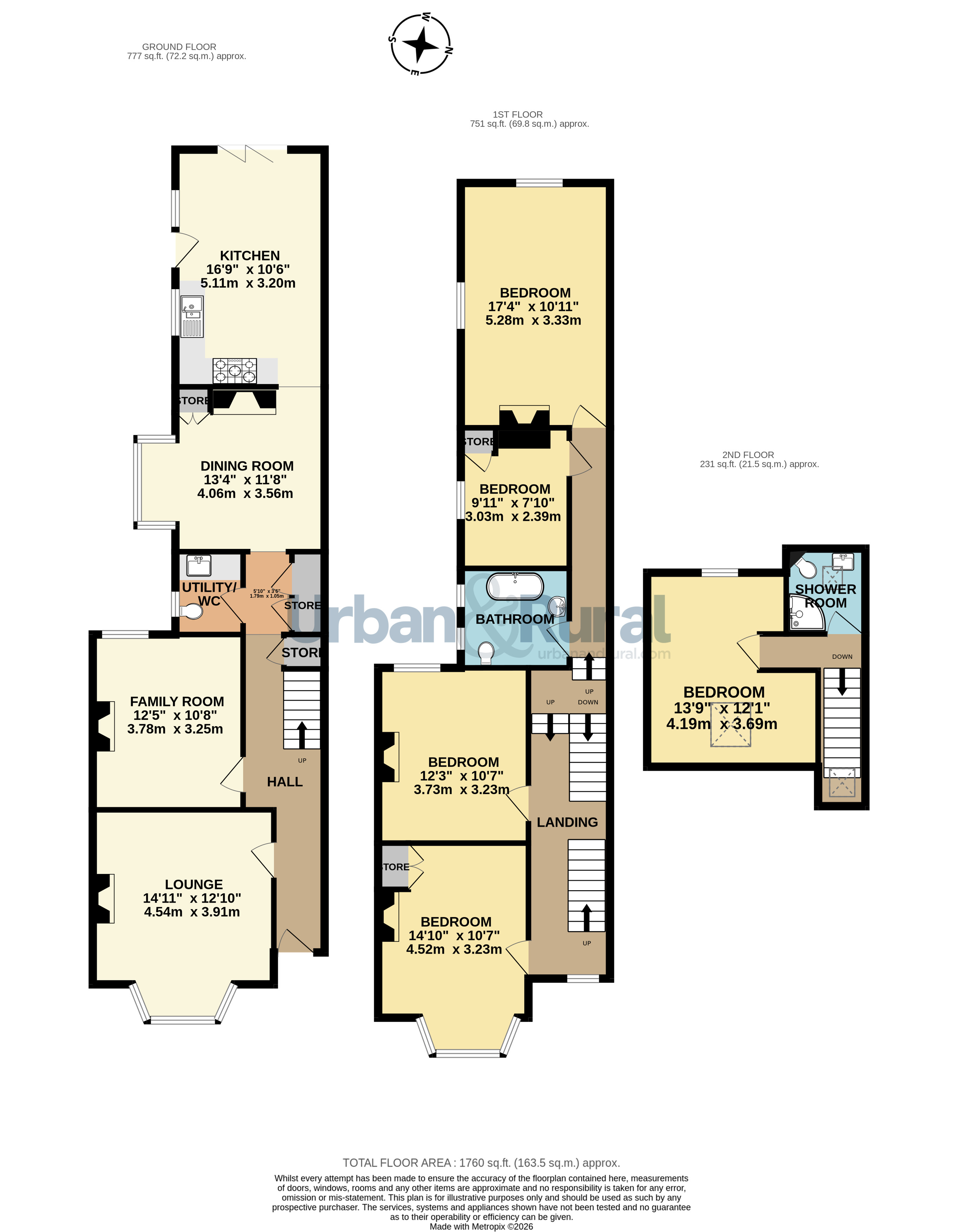 20, Clarendon Street, Bedfordshire floorplan