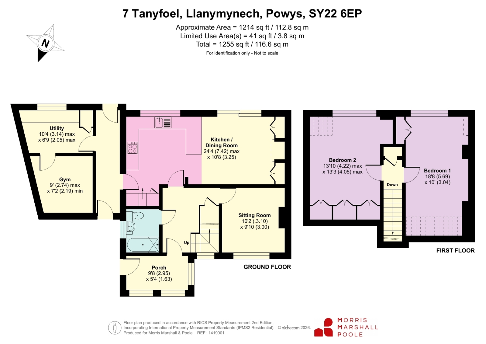 7, Tanyvoel, Powys floorplan