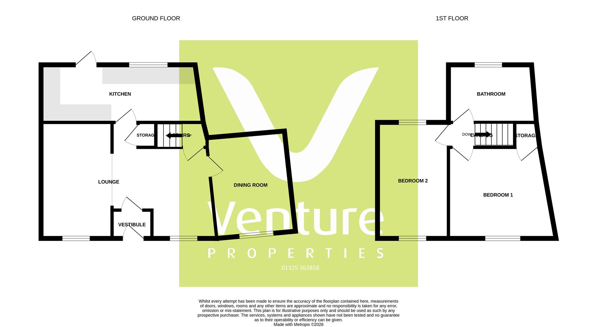 68, Winston Road, Staindrop floorplan