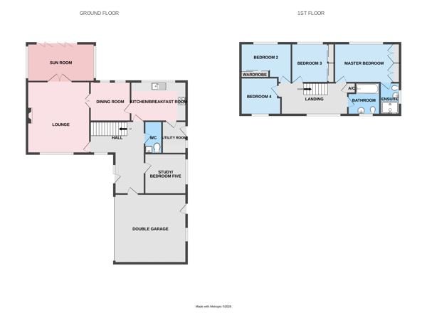 7, Lea Court, Telford floorplan
