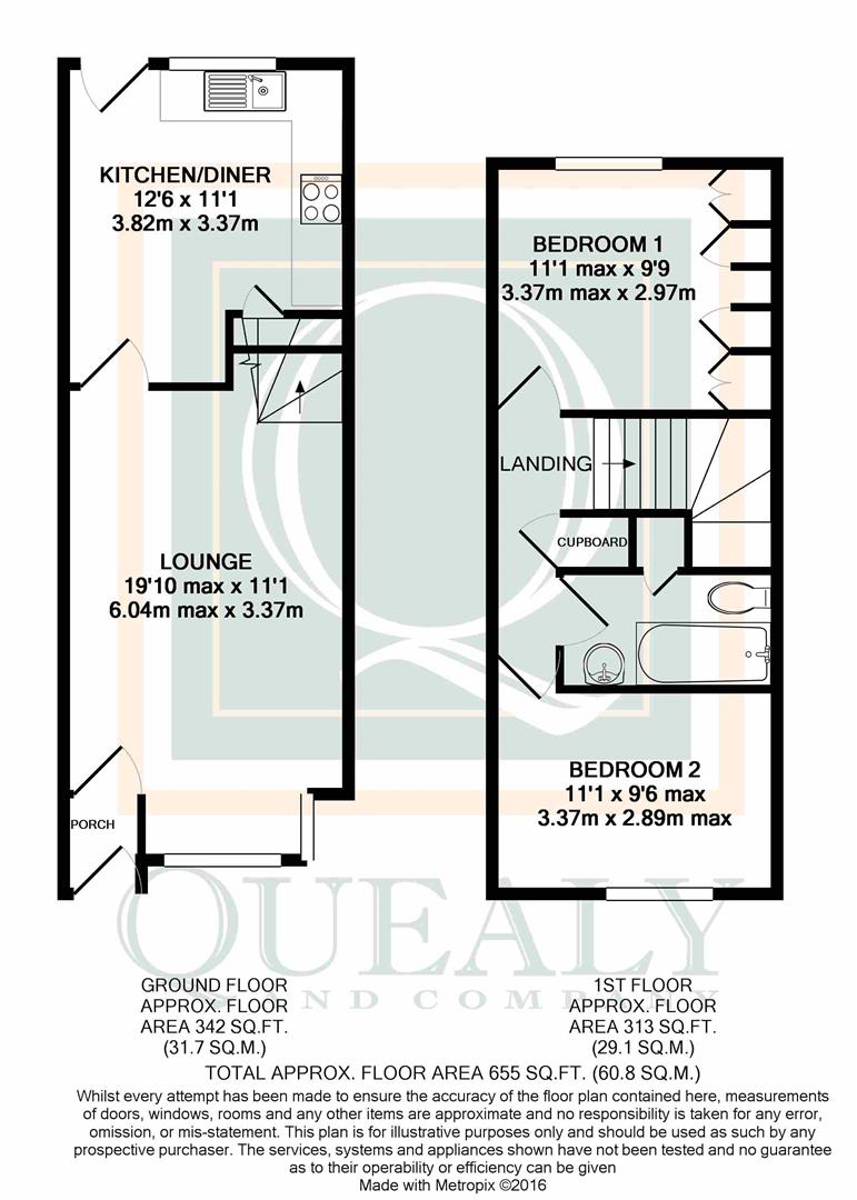 2 Bedrooms Terraced house for sale in Todd Crescent, Kemsley, Sittingbourne ME10