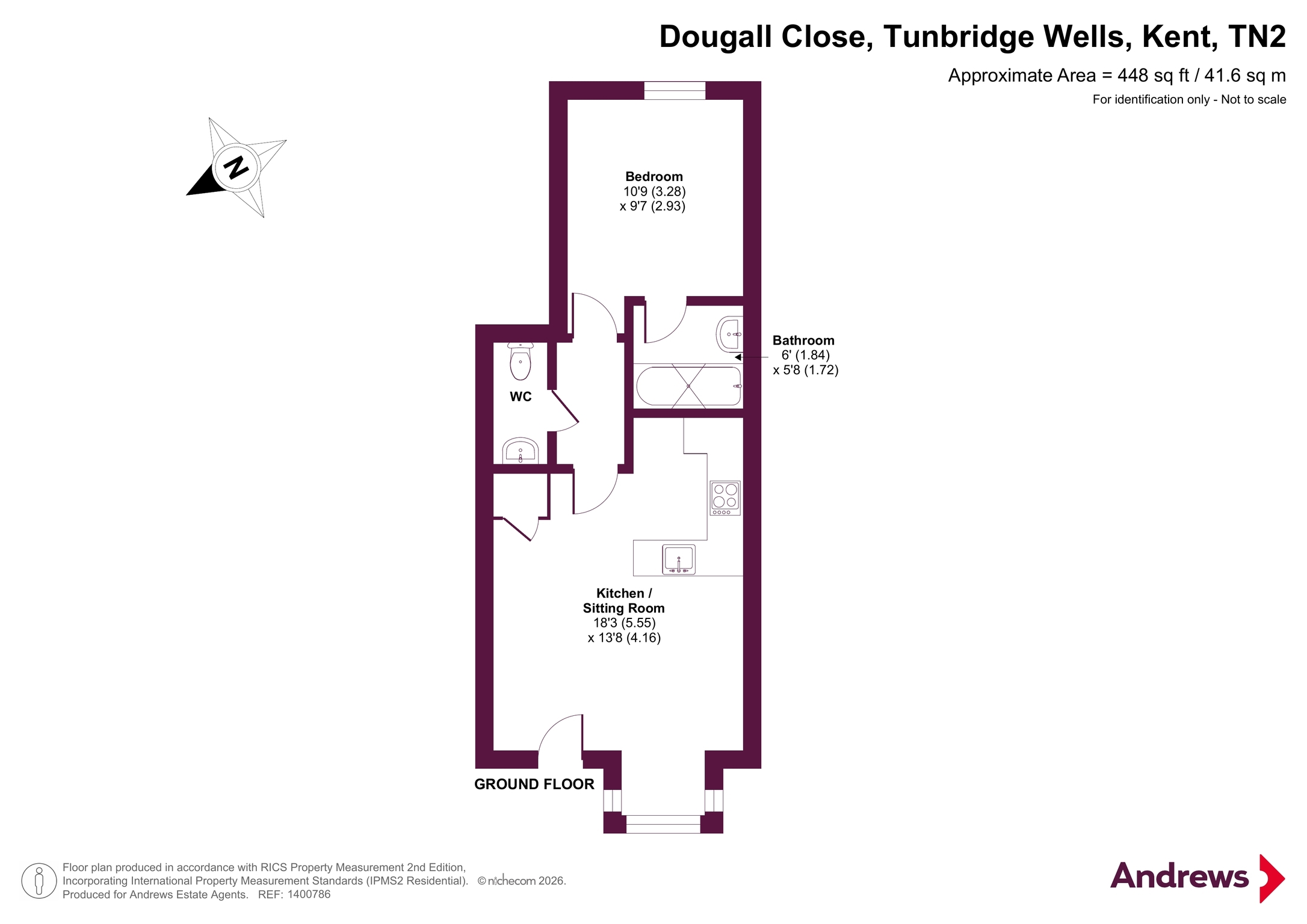 3, Dougall Close, Kent floorplan