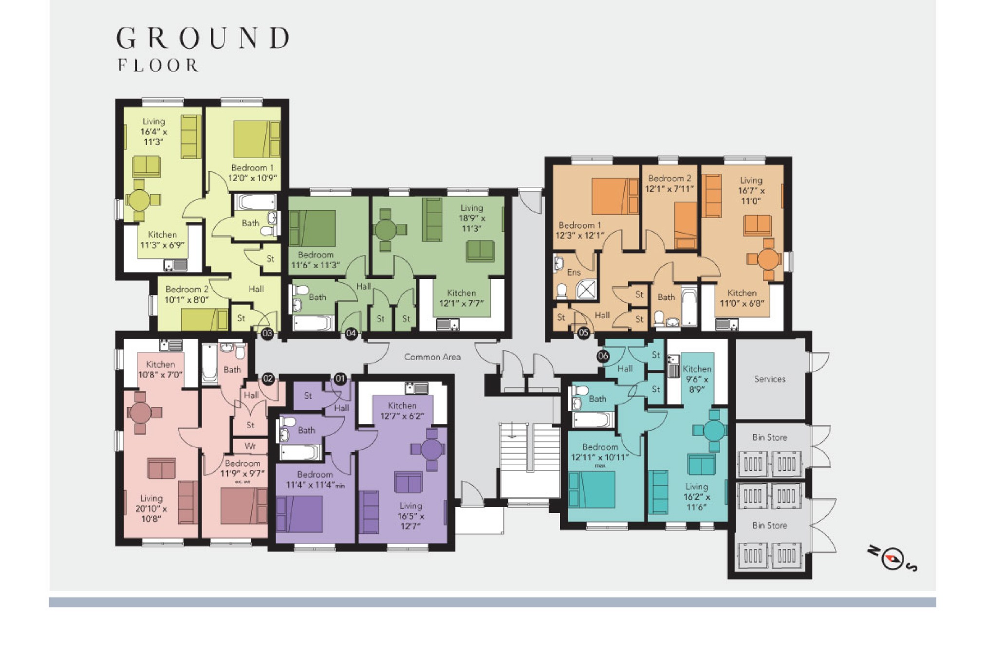 1 Bedrooms Flat for sale in Cooks Way, Hitchin, Hertfordshire SG4