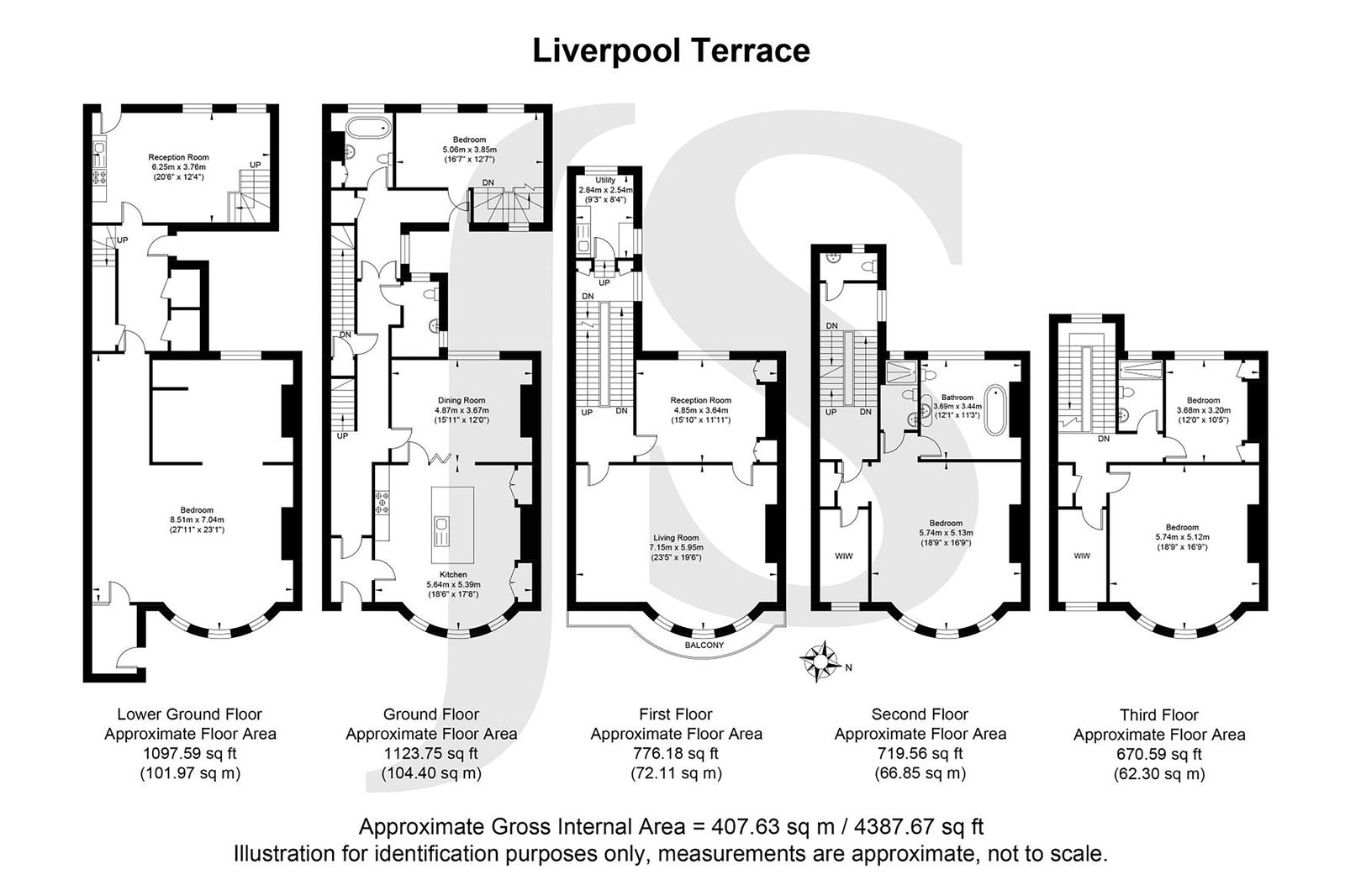 7, Liverpool Terrace, Worthing floorplan