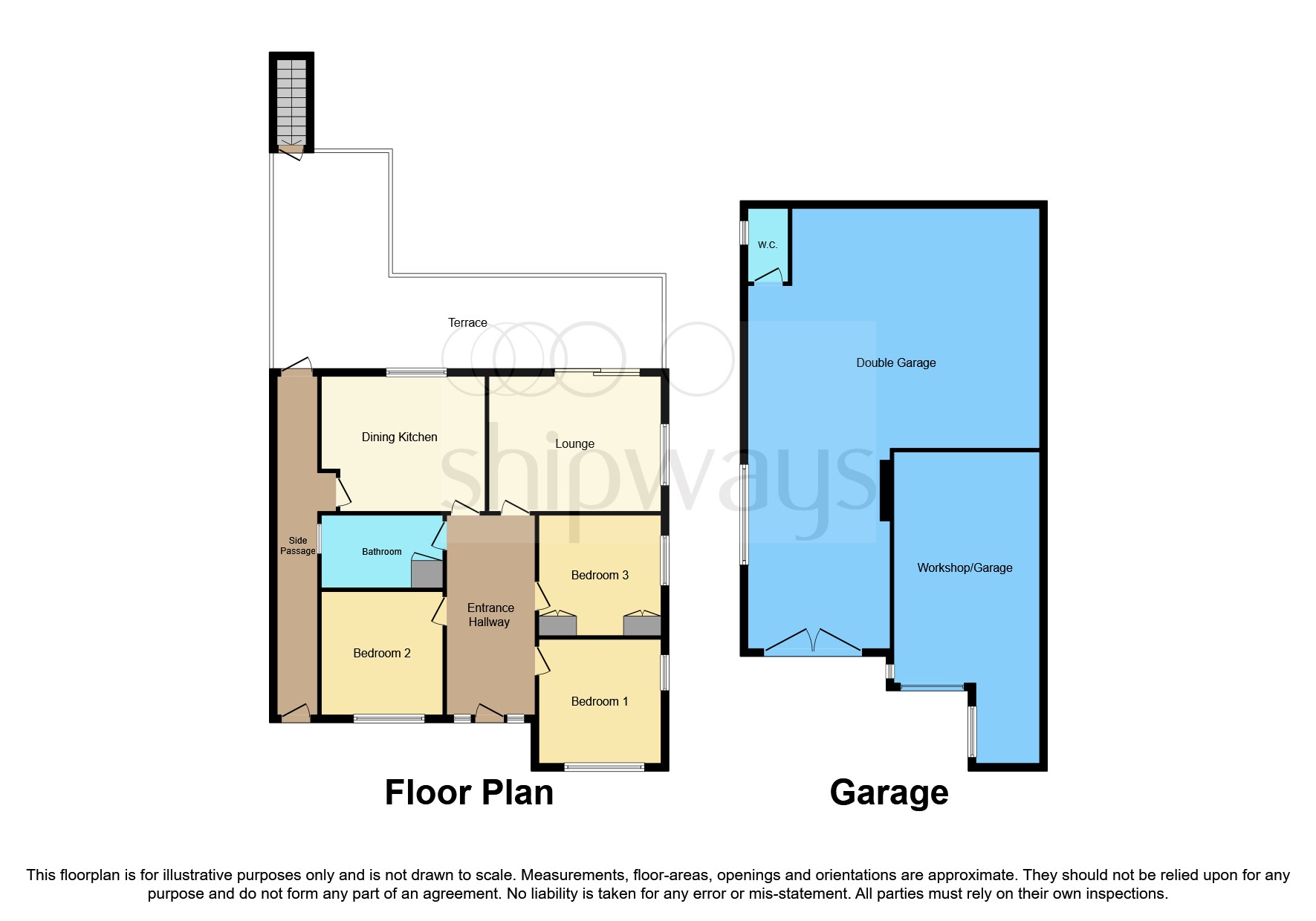 Swan Street, Wollaston, Stourbridge DY8, 3 bedroom detached bungalow