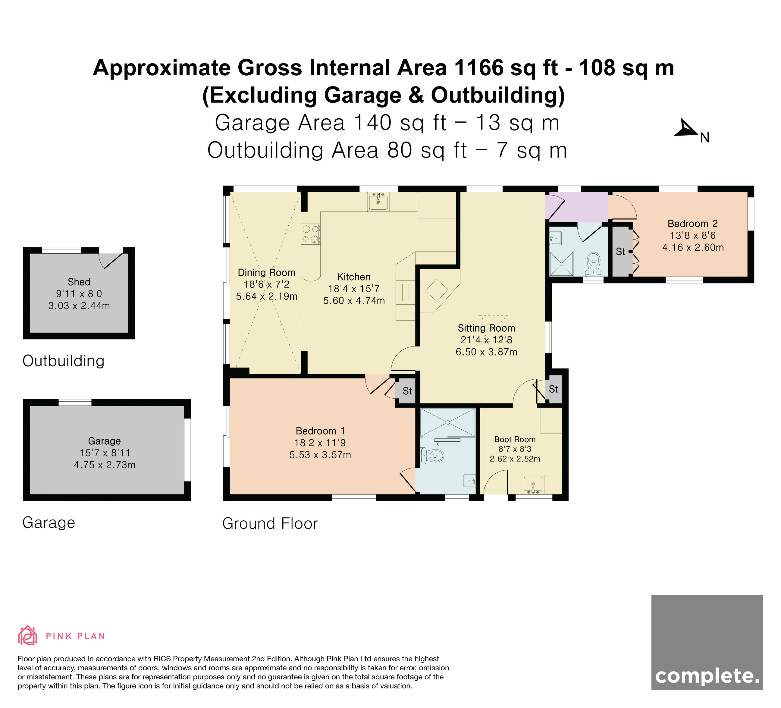 Cedar Cot, Newton Abbot floorplan