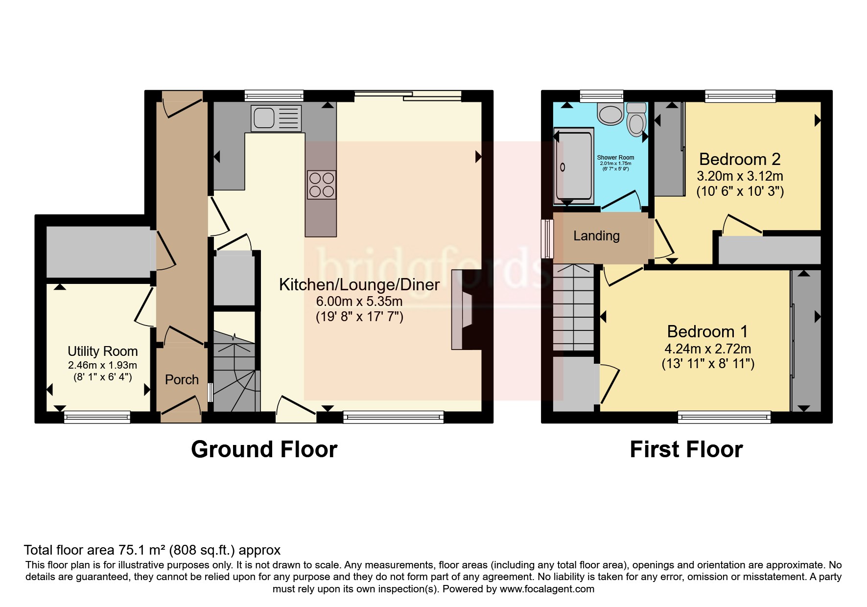 29, Carver Road, Stockport floorplan