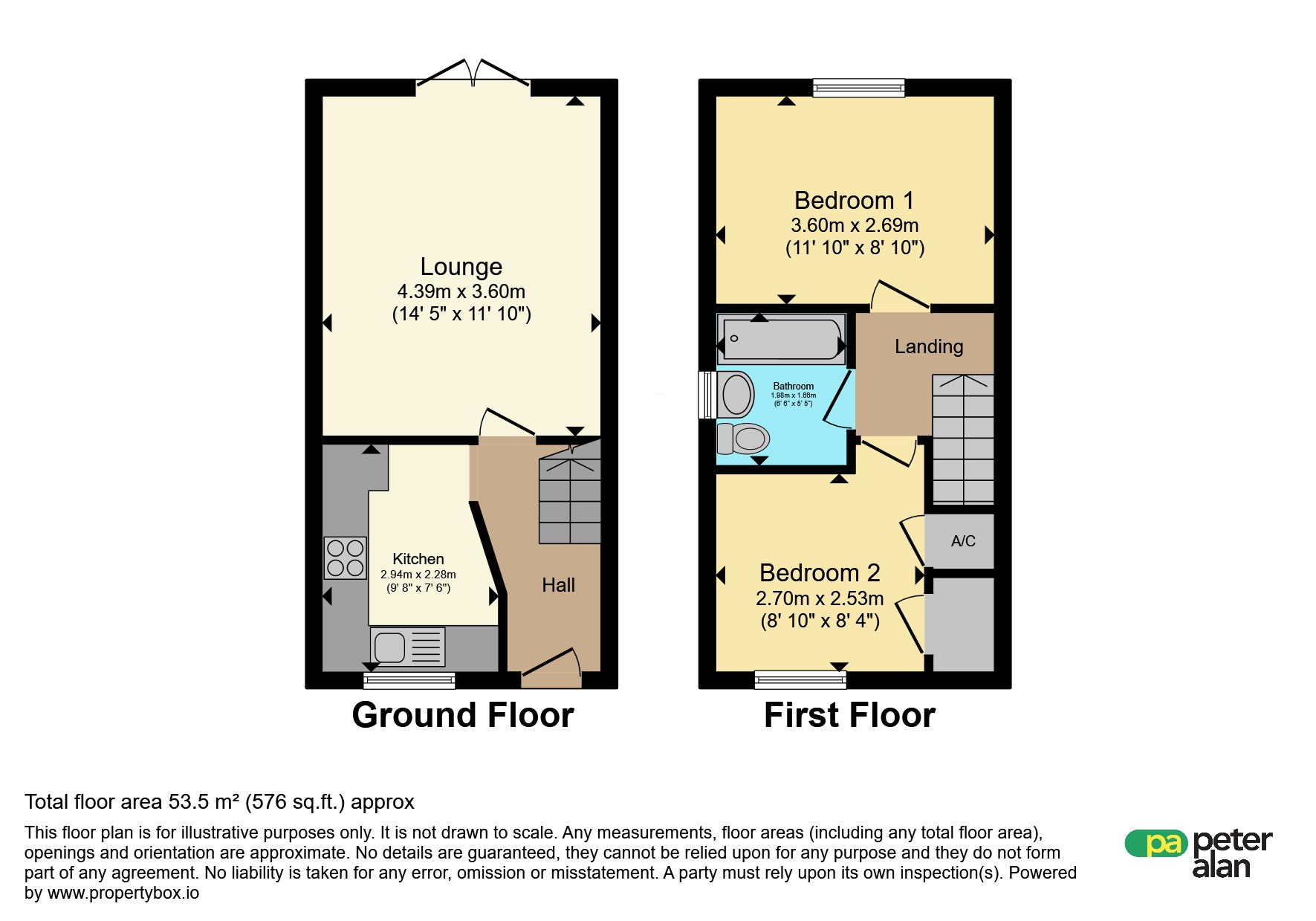 11, Readers Way, Barry floorplan