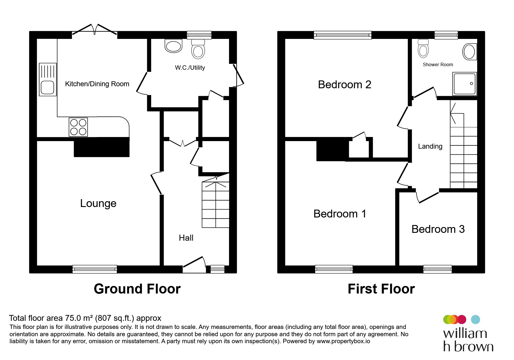 50, Avon Walk, Pontefract floorplan