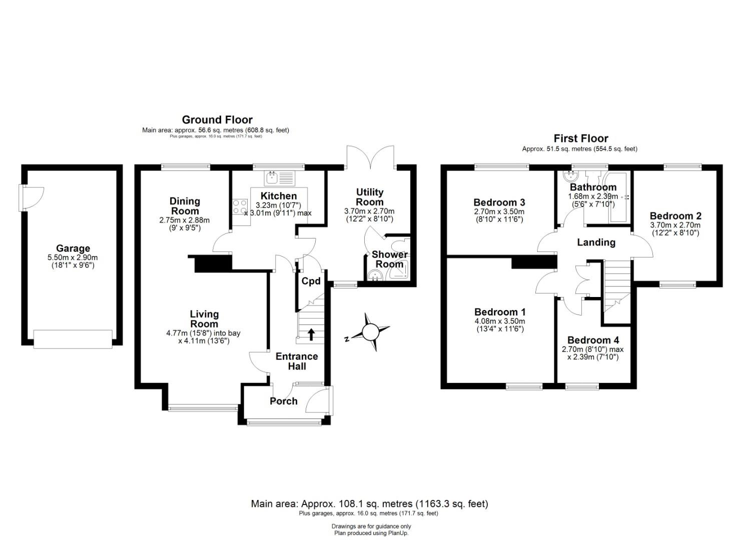 41, Hinton Avenue, Cambridge floorplan