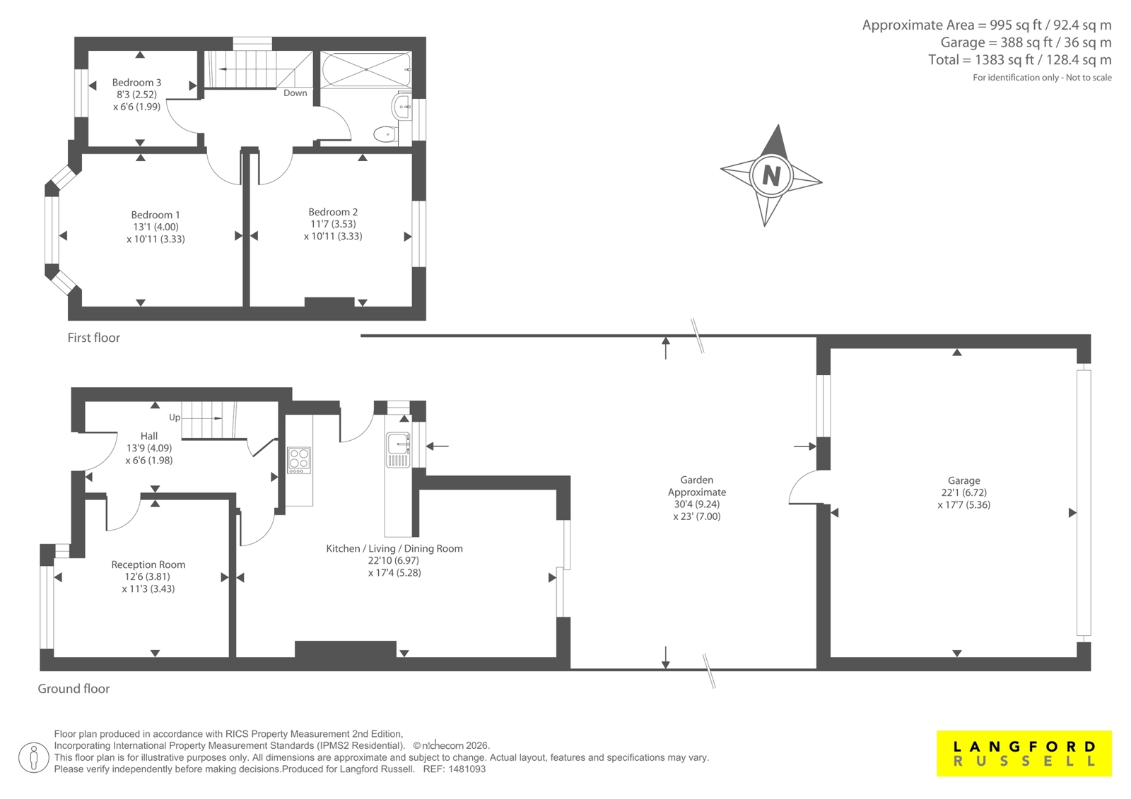 123, Swanley Lane, Swanley floorplan