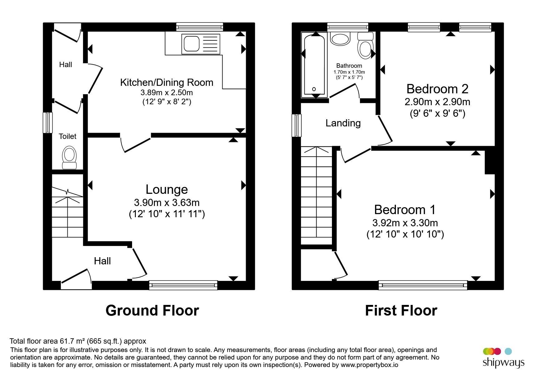 6, Beech Road, Dudley floorplan