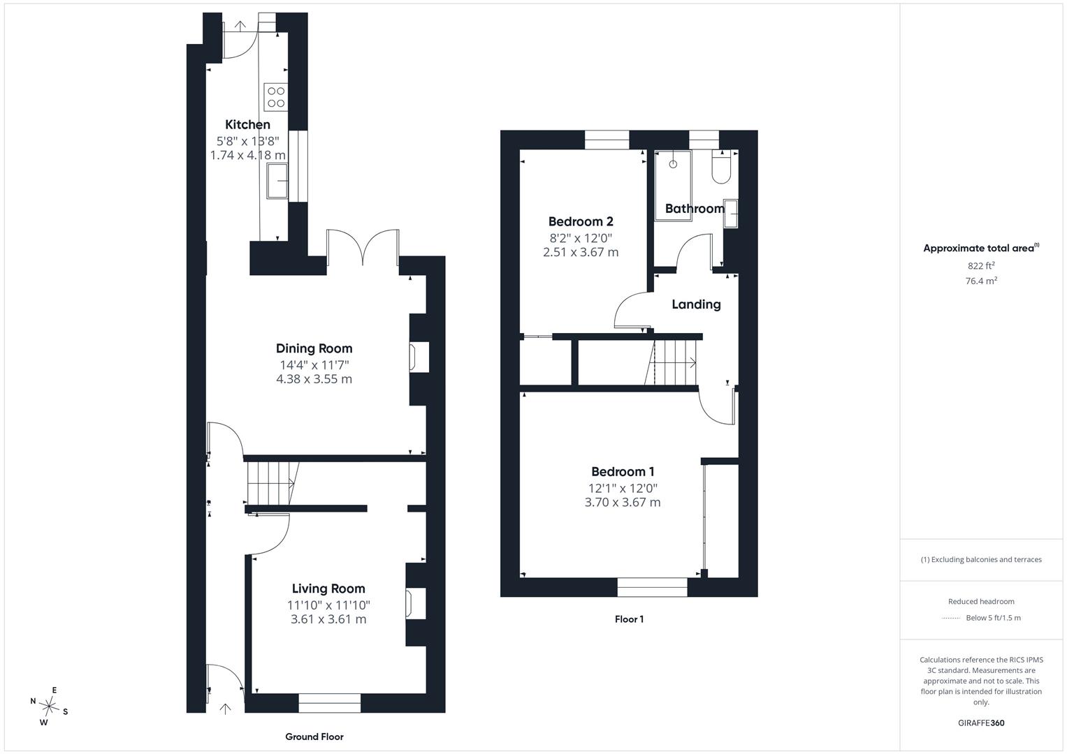 Kingsway Avenue, Bristol floorplan