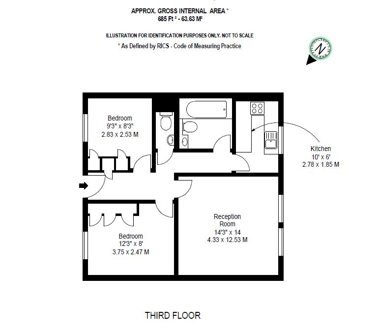 2 Bedrooms Flat to rent in Fulham Road, Chelsea, London SW3