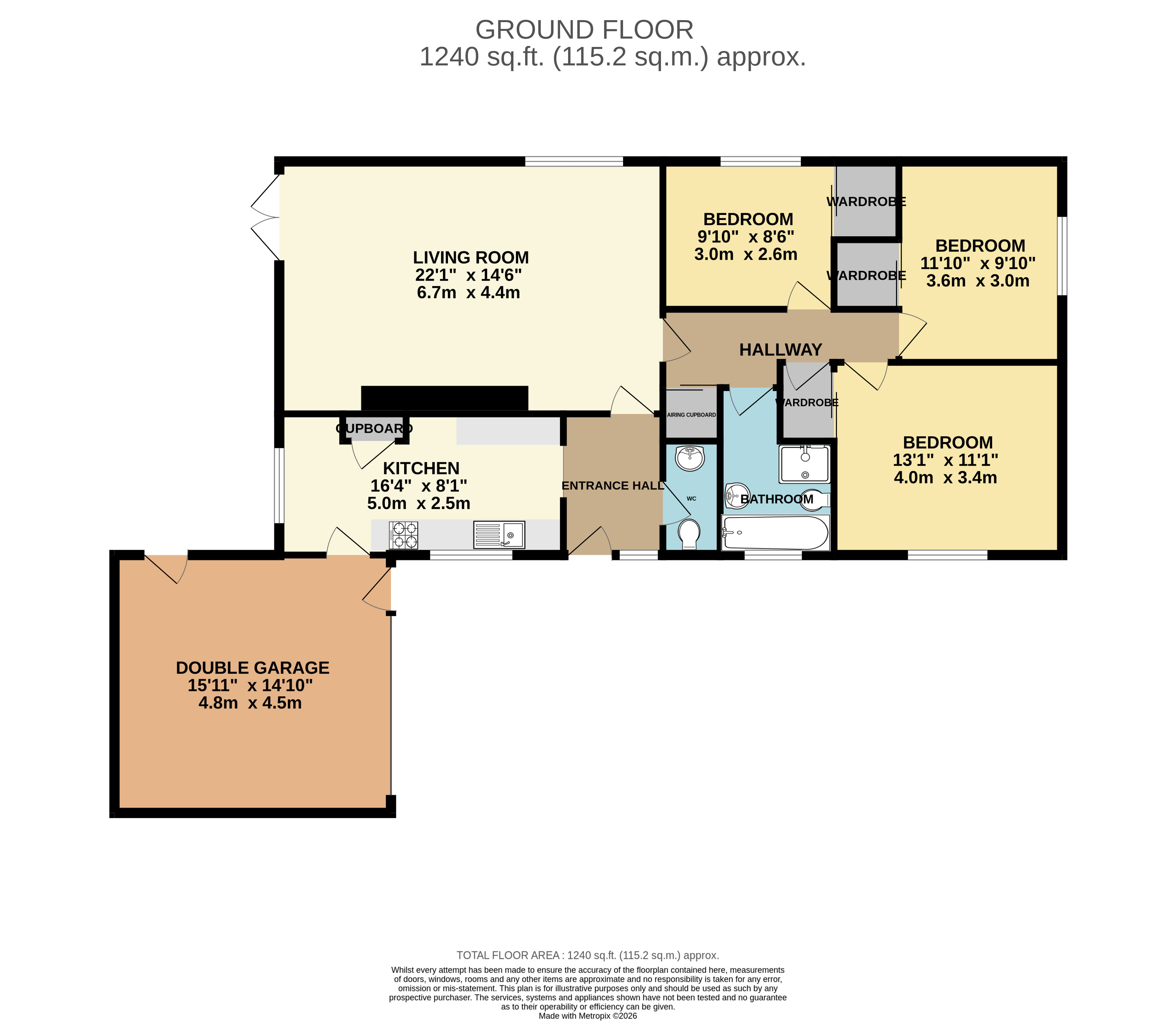 Bath Meadow Drive, Somerset floorplan