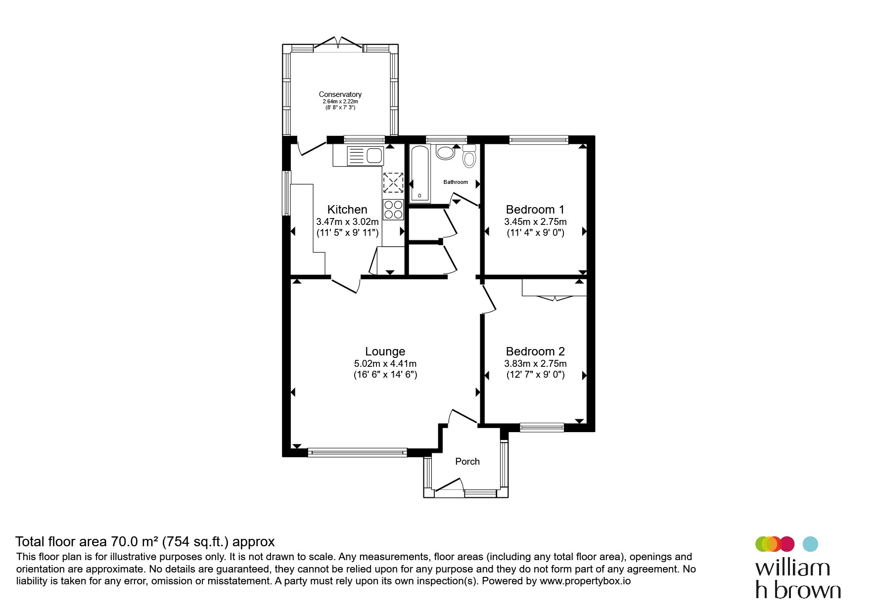 2, Elm Close, Dereham floorplan