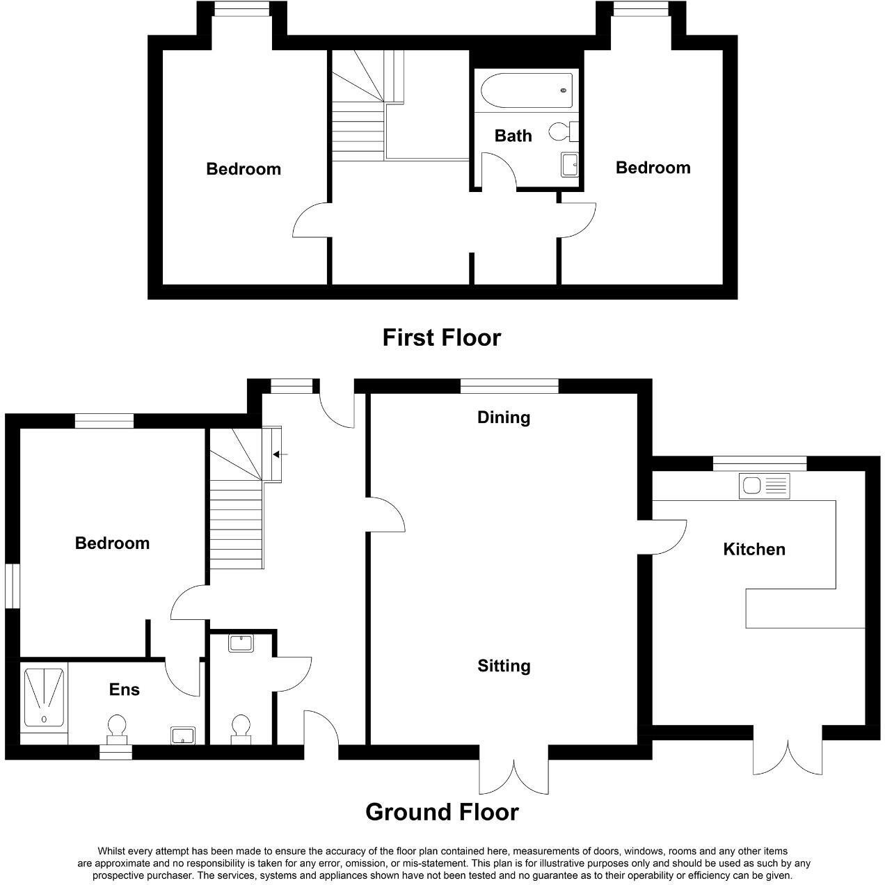 10 Park Halligey, Coverack, Cornwall floorplan