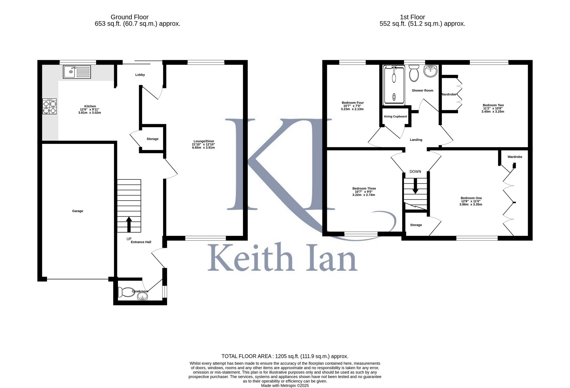 22 Vicarage Road, Buntingford floorplan