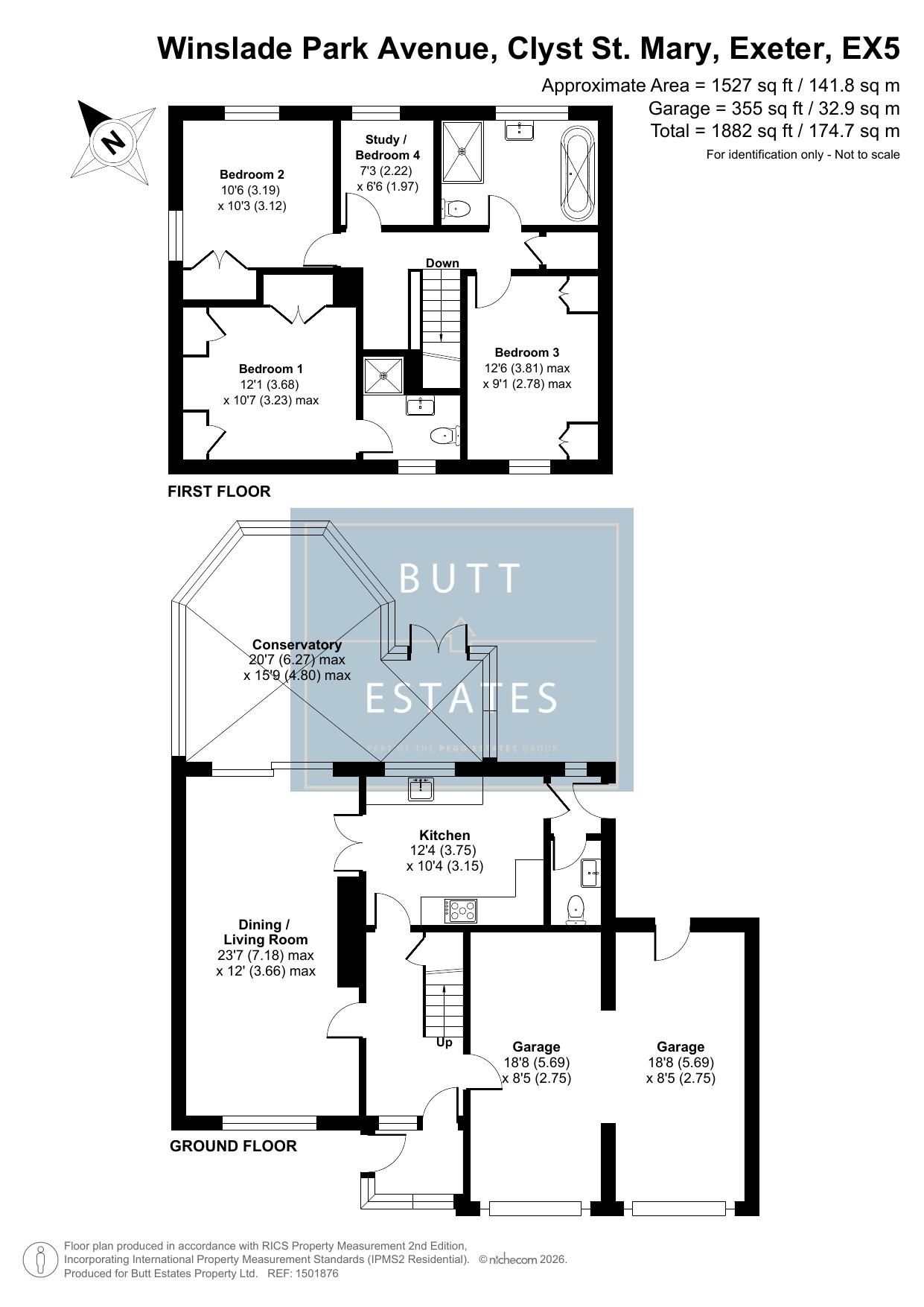 5a Winslade Park Avenue, Exeter floorplan
