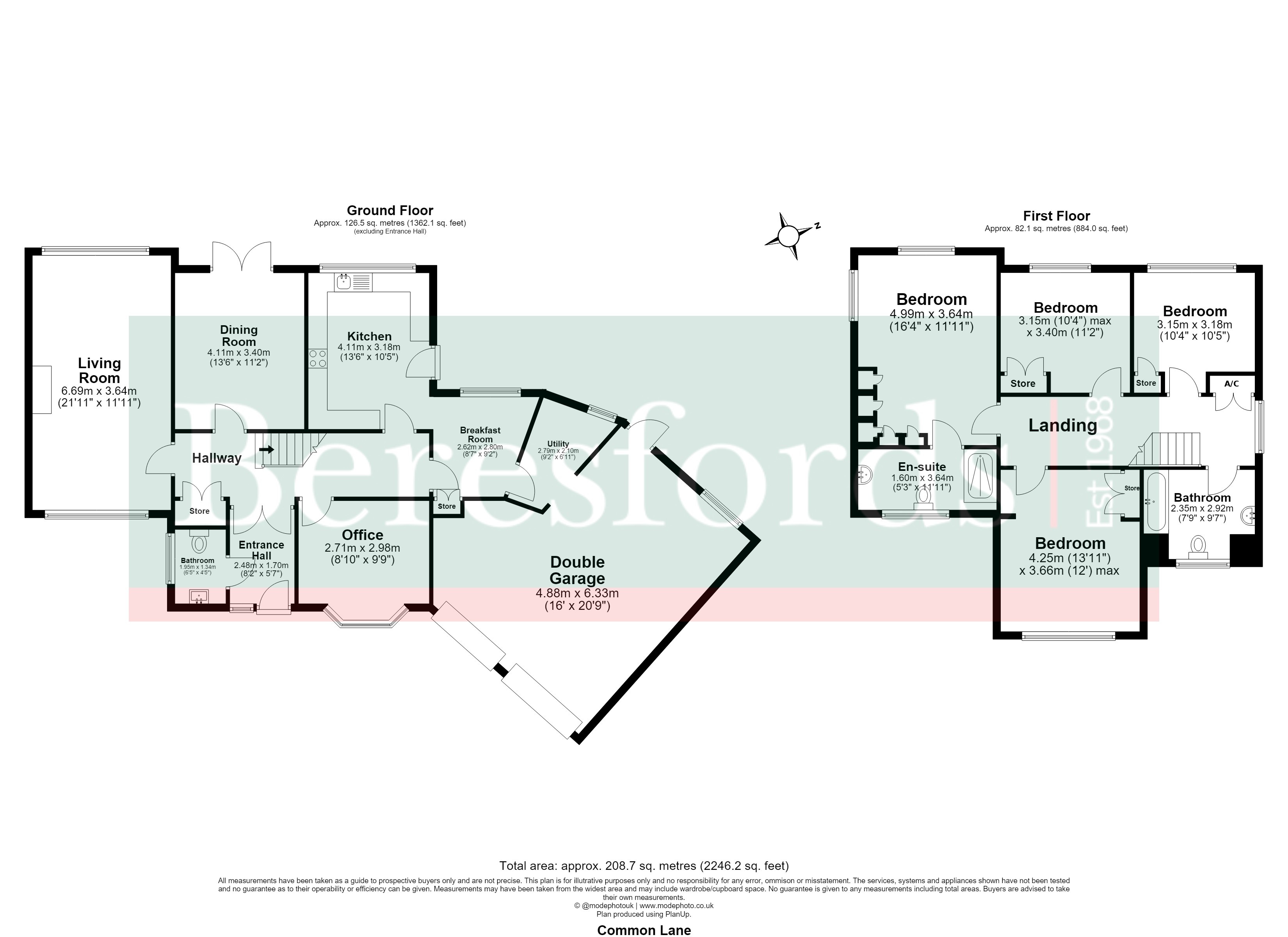 19, Common Lane, Ingatestone floorplan