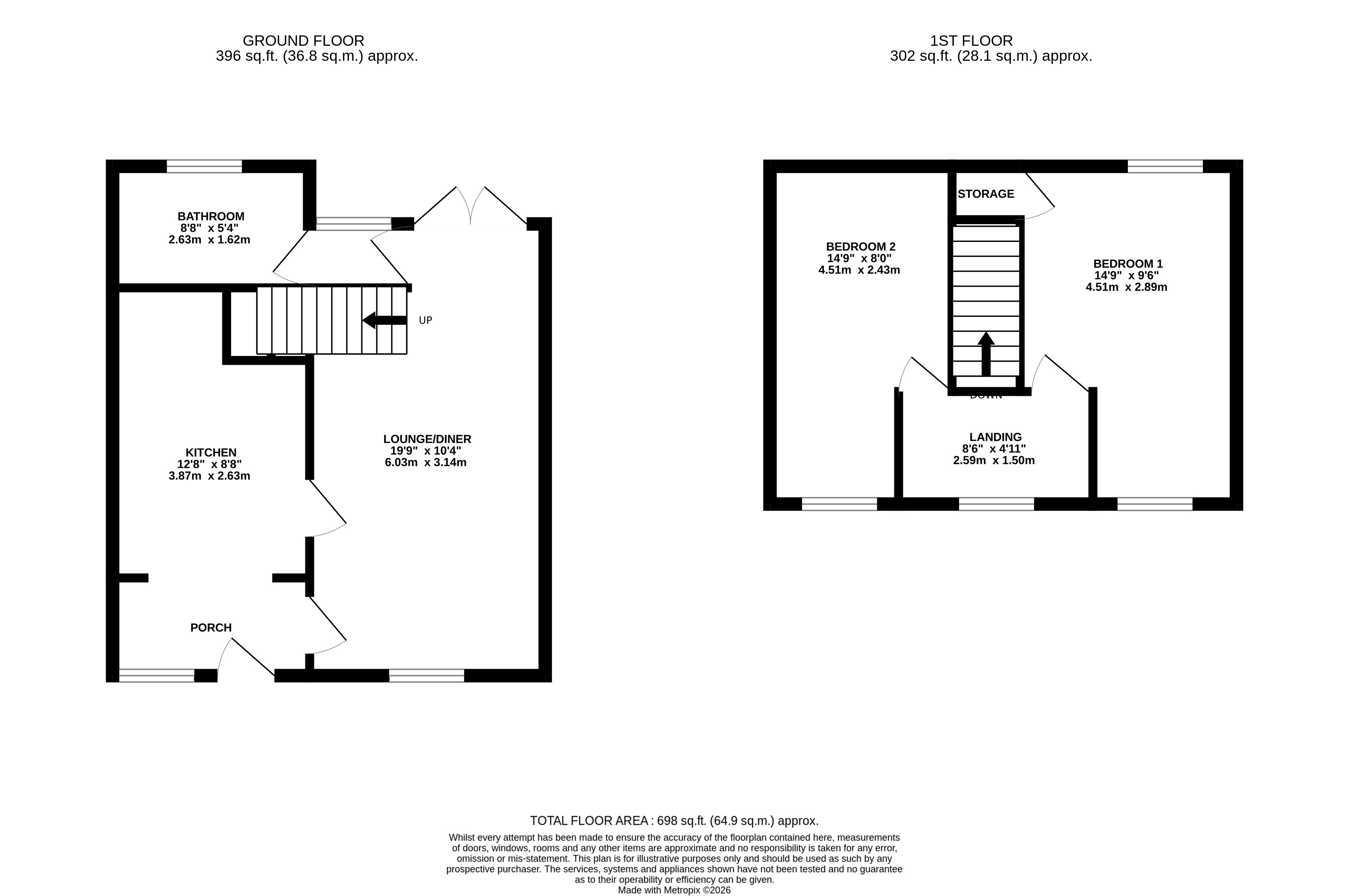 13, White Ash Glade, Newport floorplan