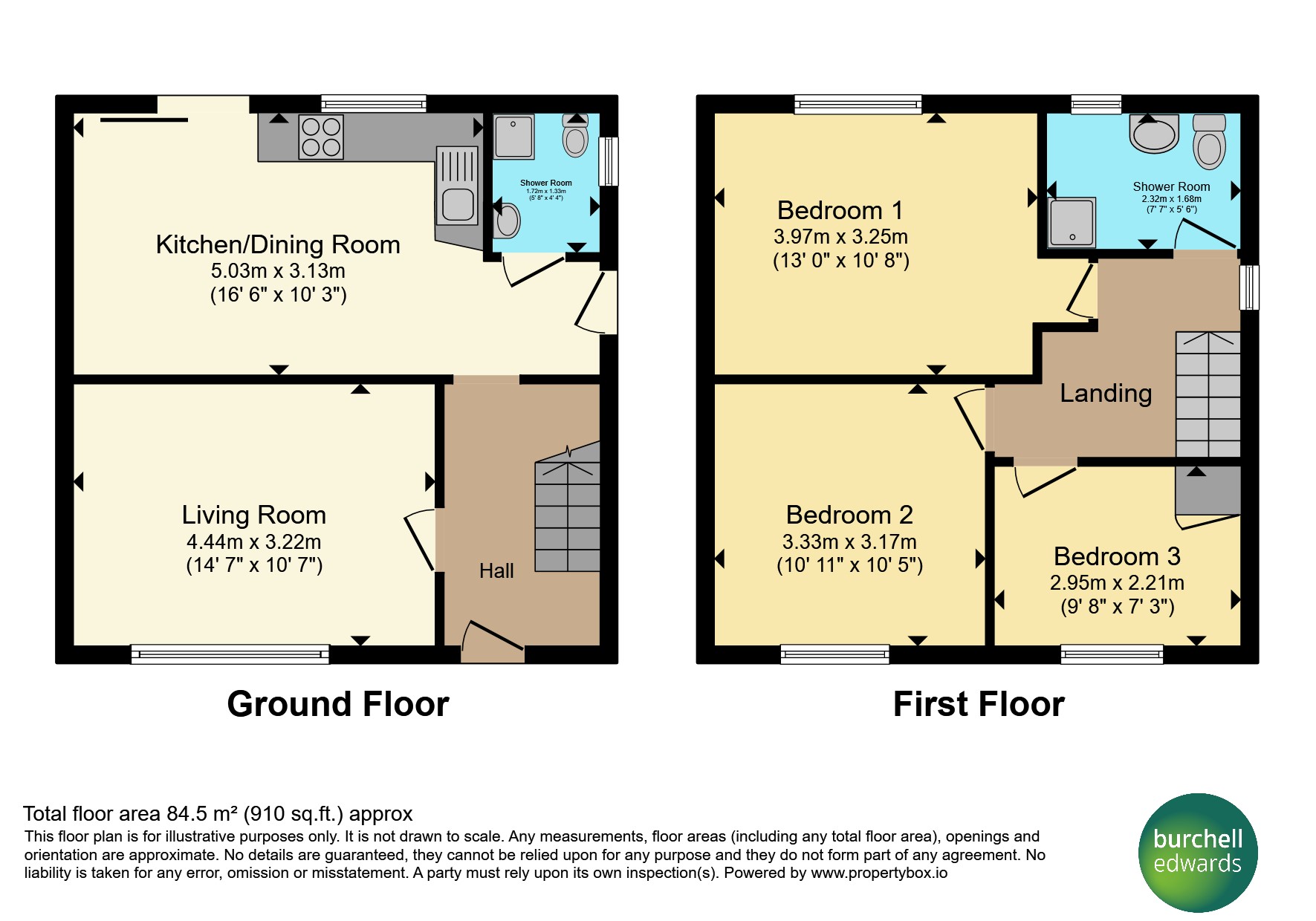 7, Birks Road, Mansfield floorplan