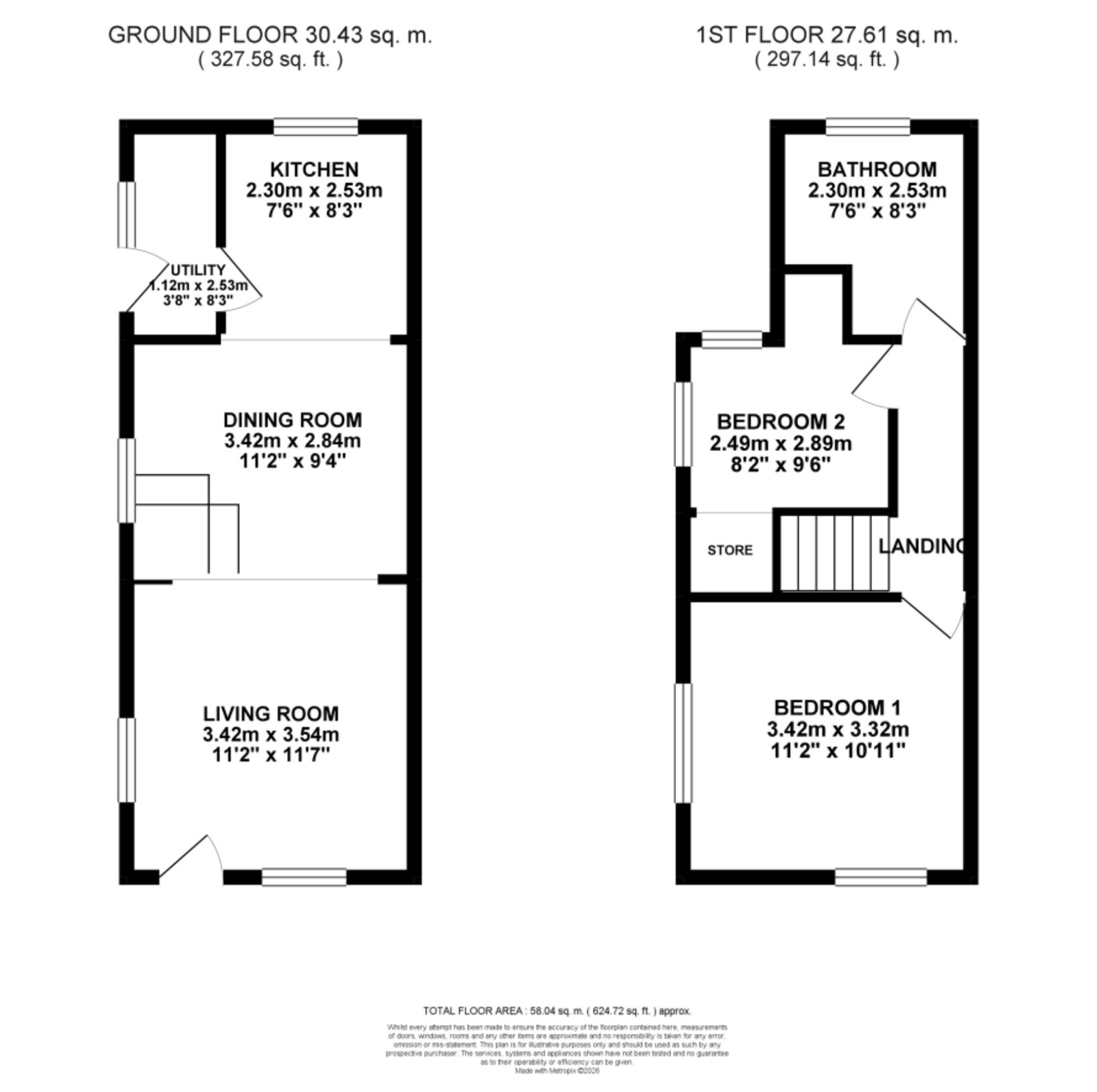 136 Church Street, Stone floorplan