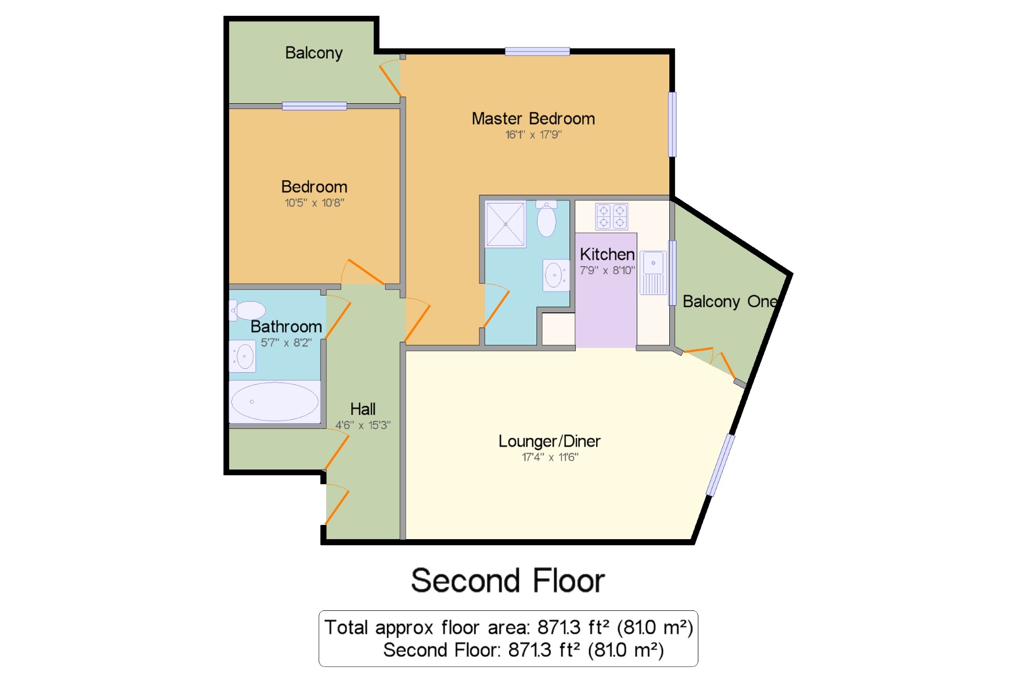 2 Bedrooms Flat for sale in Rockwell Court, The Gateway, Watford, Hertfordshire WD18