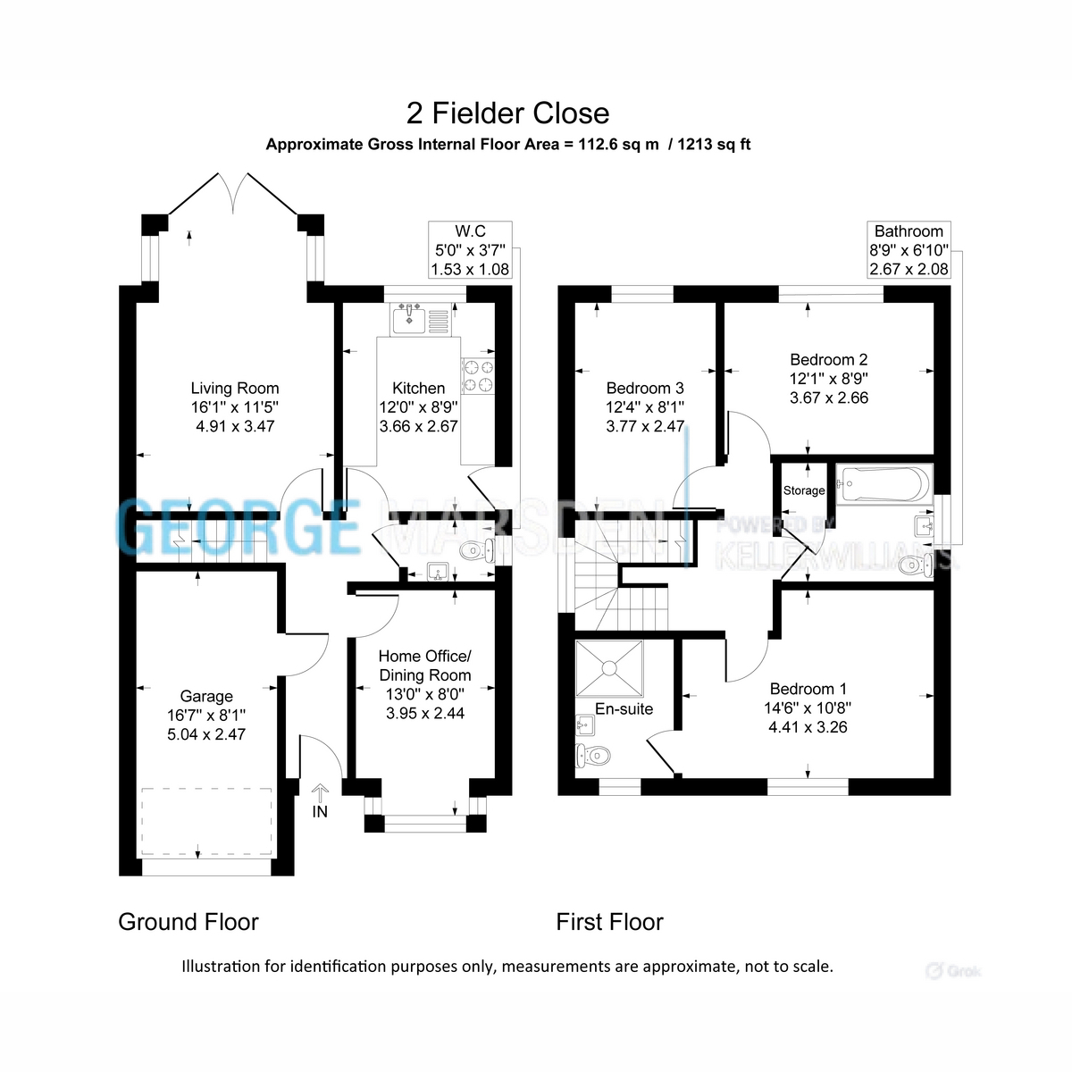 2, Fielders Close, Wigan floorplan