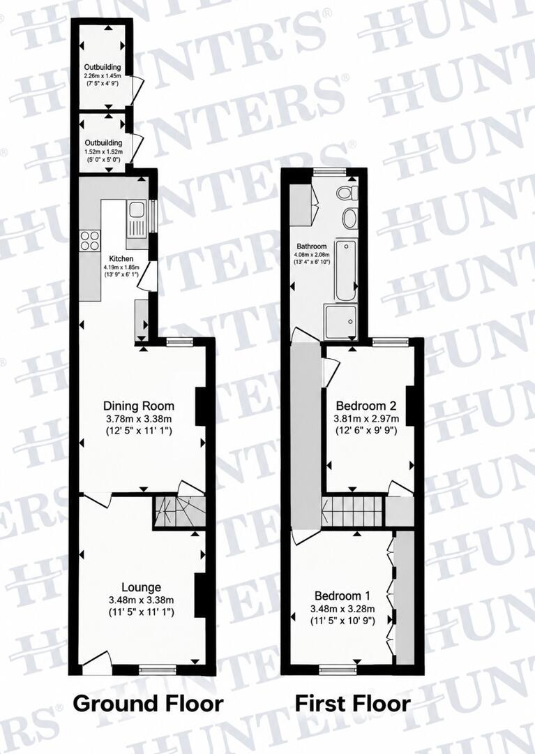 27, Kirkdale Road, Wigston floorplan