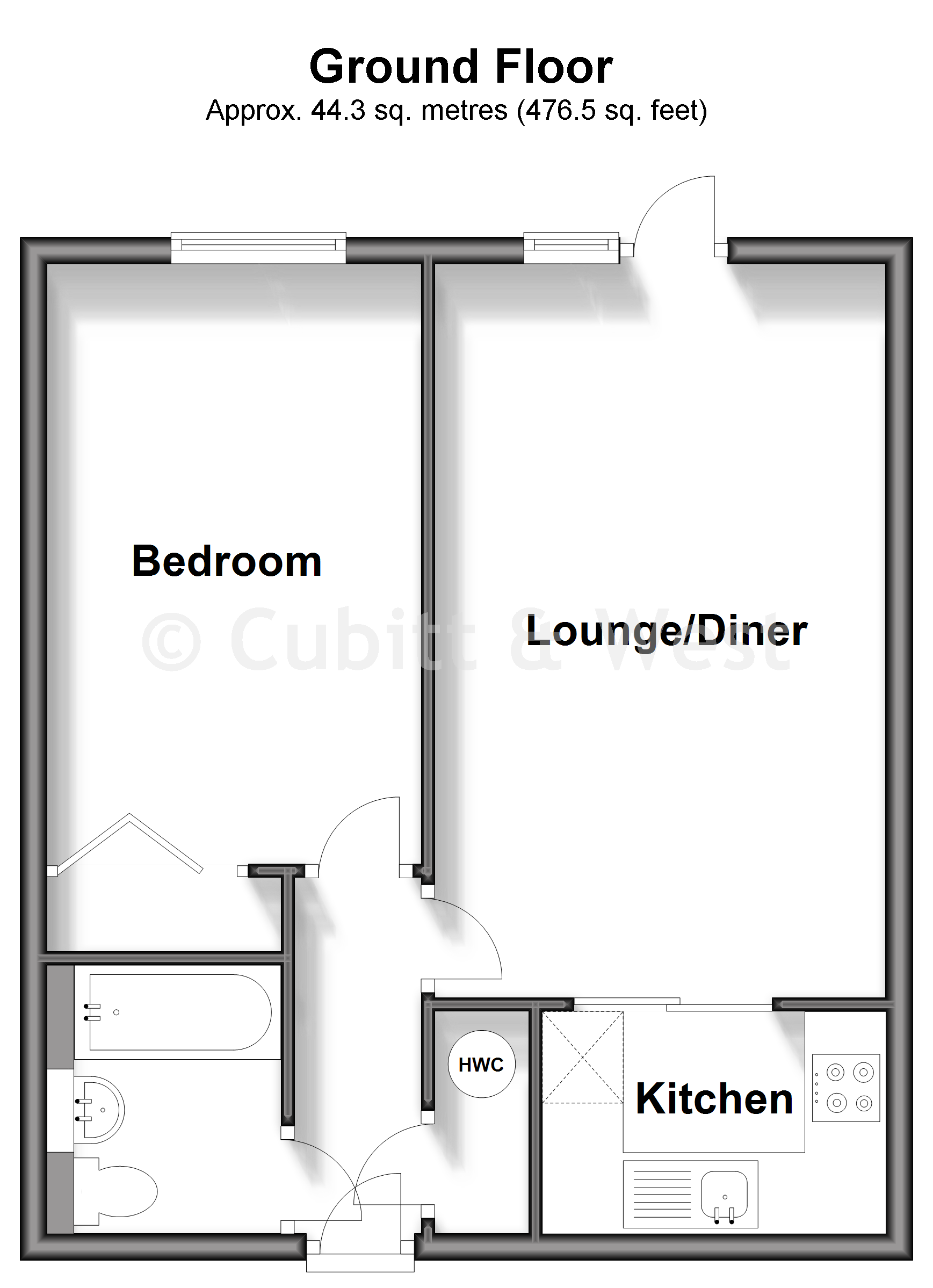 Holly Court, Belmont Road, Leatherhead floorplan