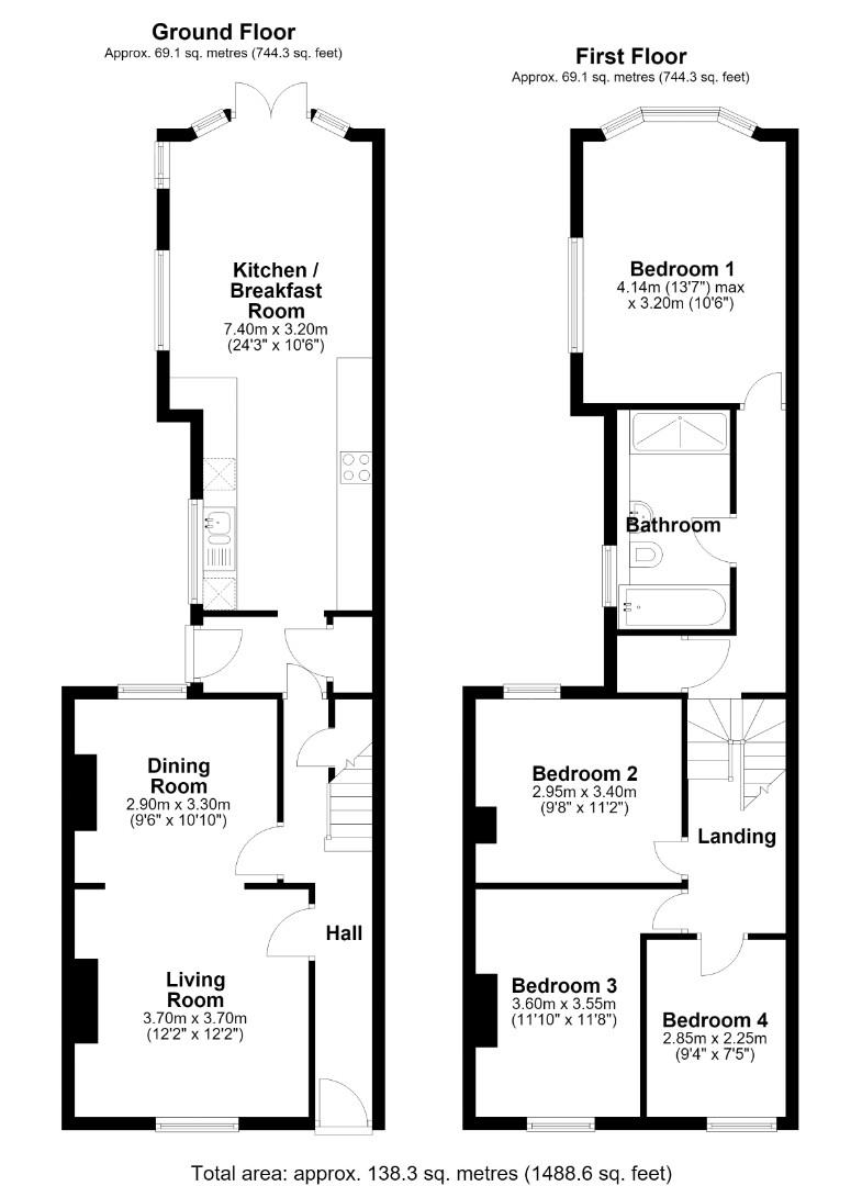 67, Histon Road, Cambridge floorplan