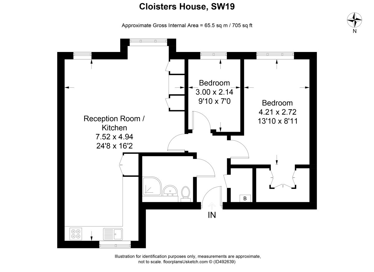 2 Bedrooms Flat for sale in Griffiths Road, Wimbledon SW19